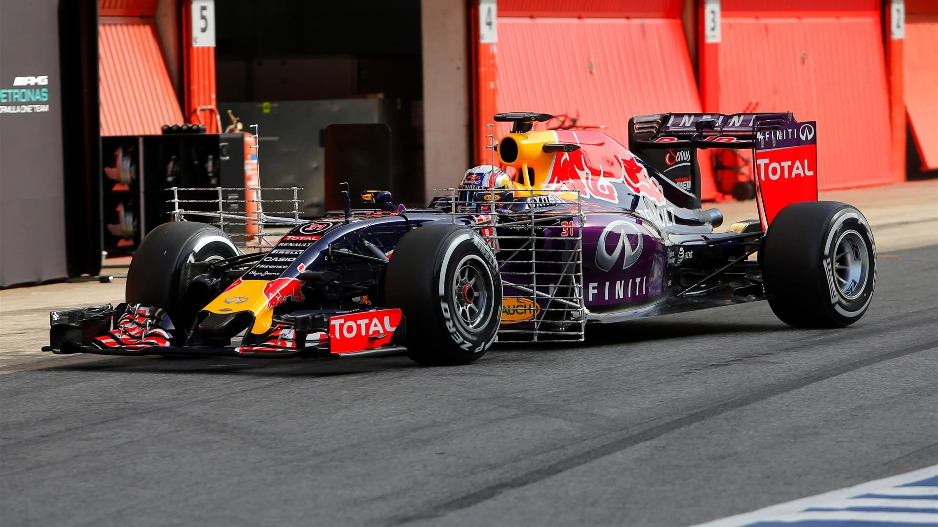 Pierre Gasly (FRA) Red Bull Racing RB11 at Formula One Testing, Day Two, Barcelona, Spain, 13 May