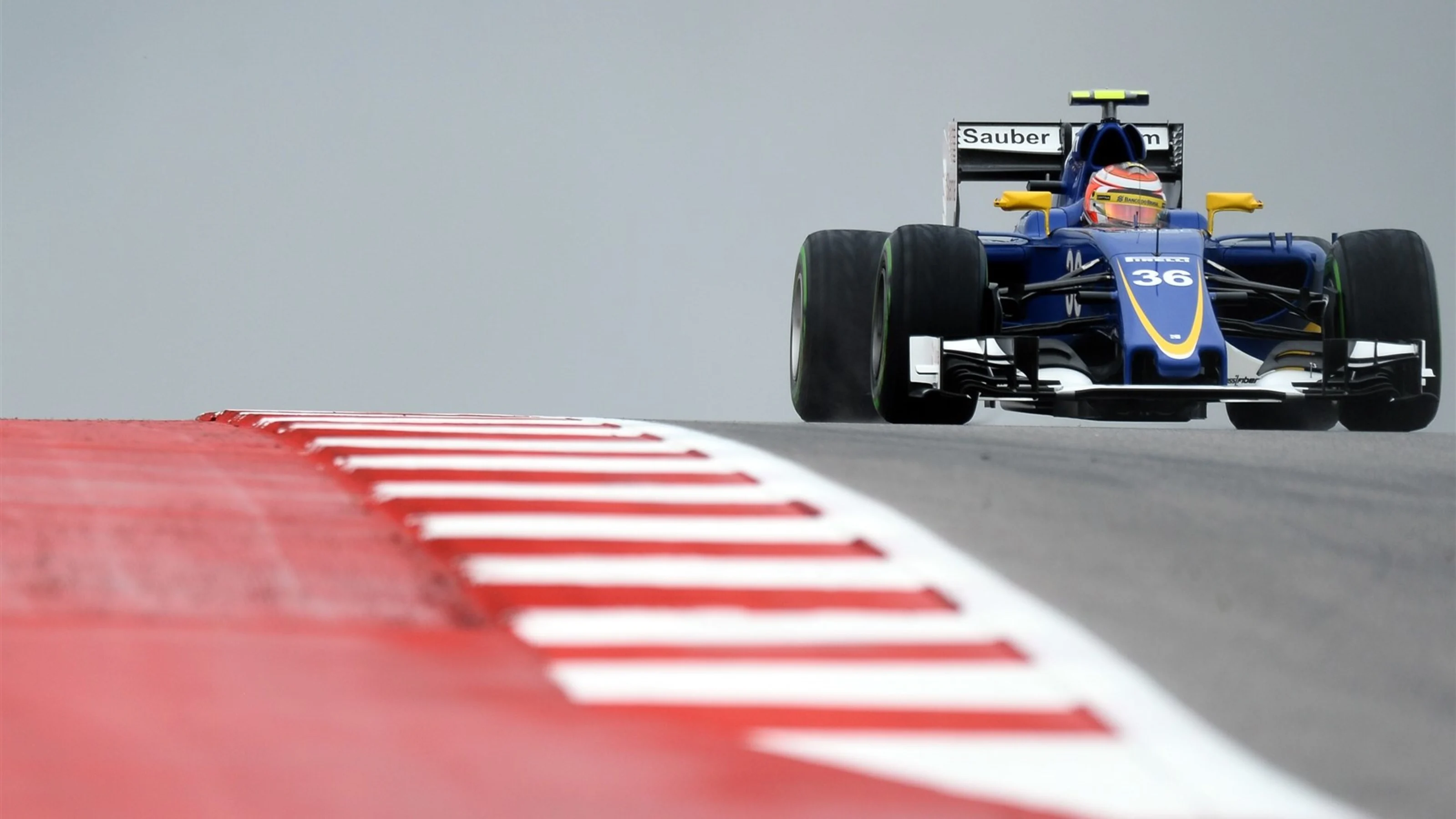Felipe Nasr (BRA) Sauber C34 at Formula One World Championship, Rd16, United States Grand Prix,
