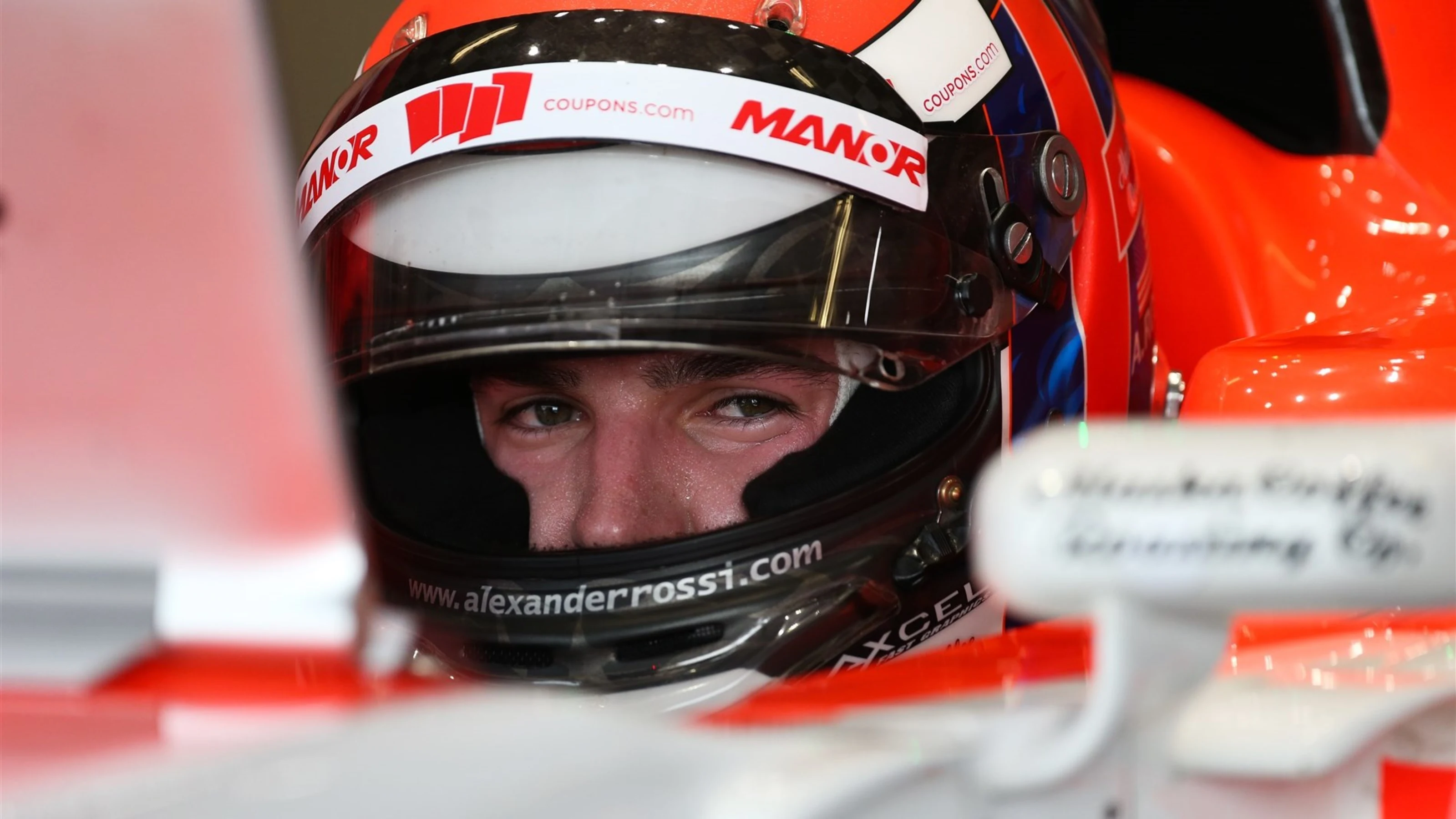 Alexander Rossi (USA) Manor GP at Formula One World Championship, Rd16, United States Grand Prix,