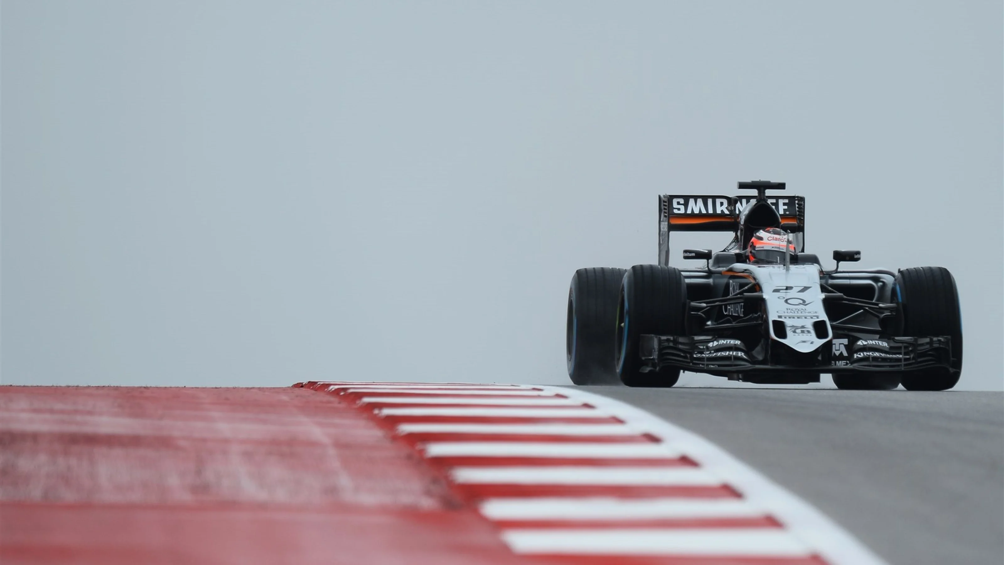 Nico Hulkenberg (GER) Force India VJM08 at Formula One World Championship, Rd16, United States