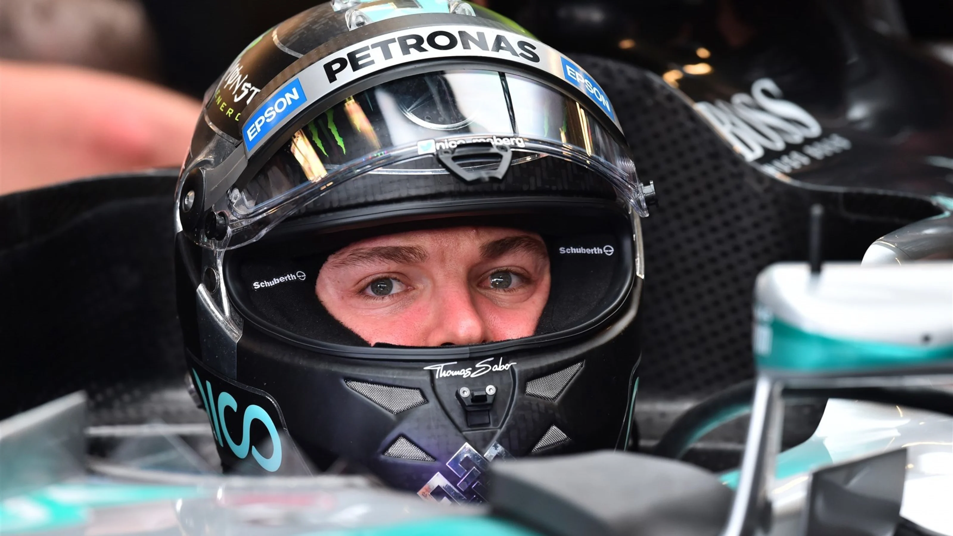 Nico Rosberg (GER) Mercedes AMG F1 W06 at Formula One World Championship, Rd16, United States Grand