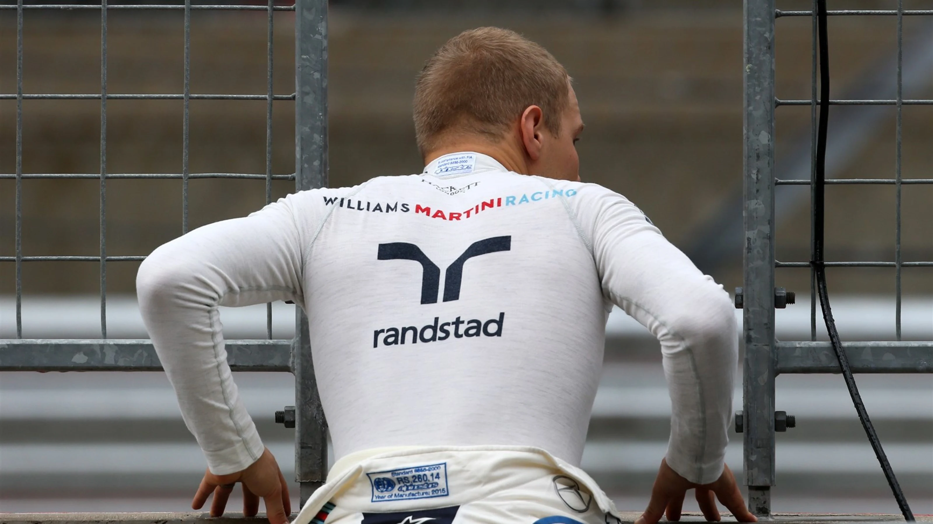 Valtteri Bottas (FIN) Williams at Formula One World Championship, Rd16, United States Grand Prix,