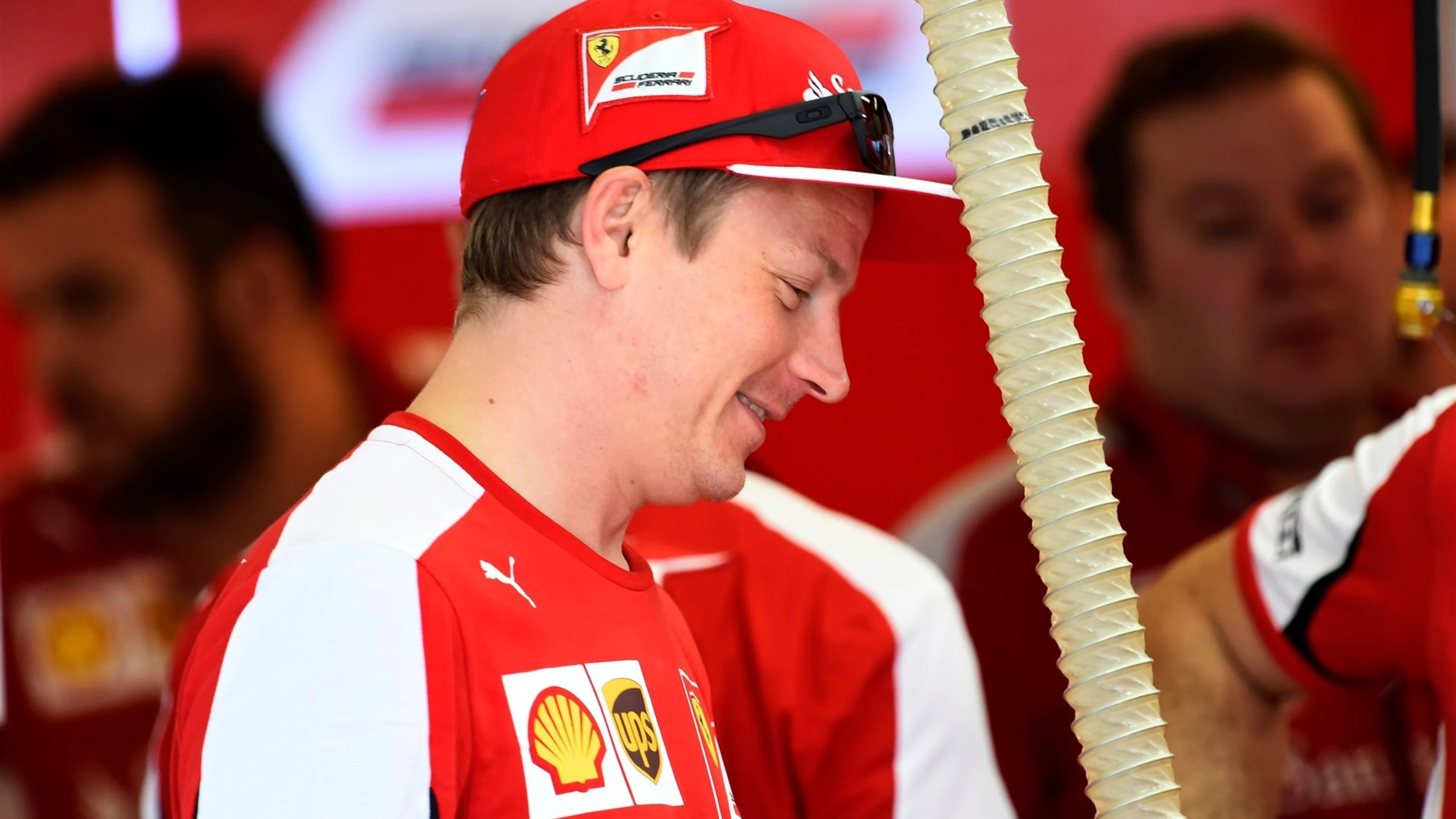 Kimi Raikkonen (FIN) Ferrari at Formula One World Championship, Rd16, United States Grand Prix,