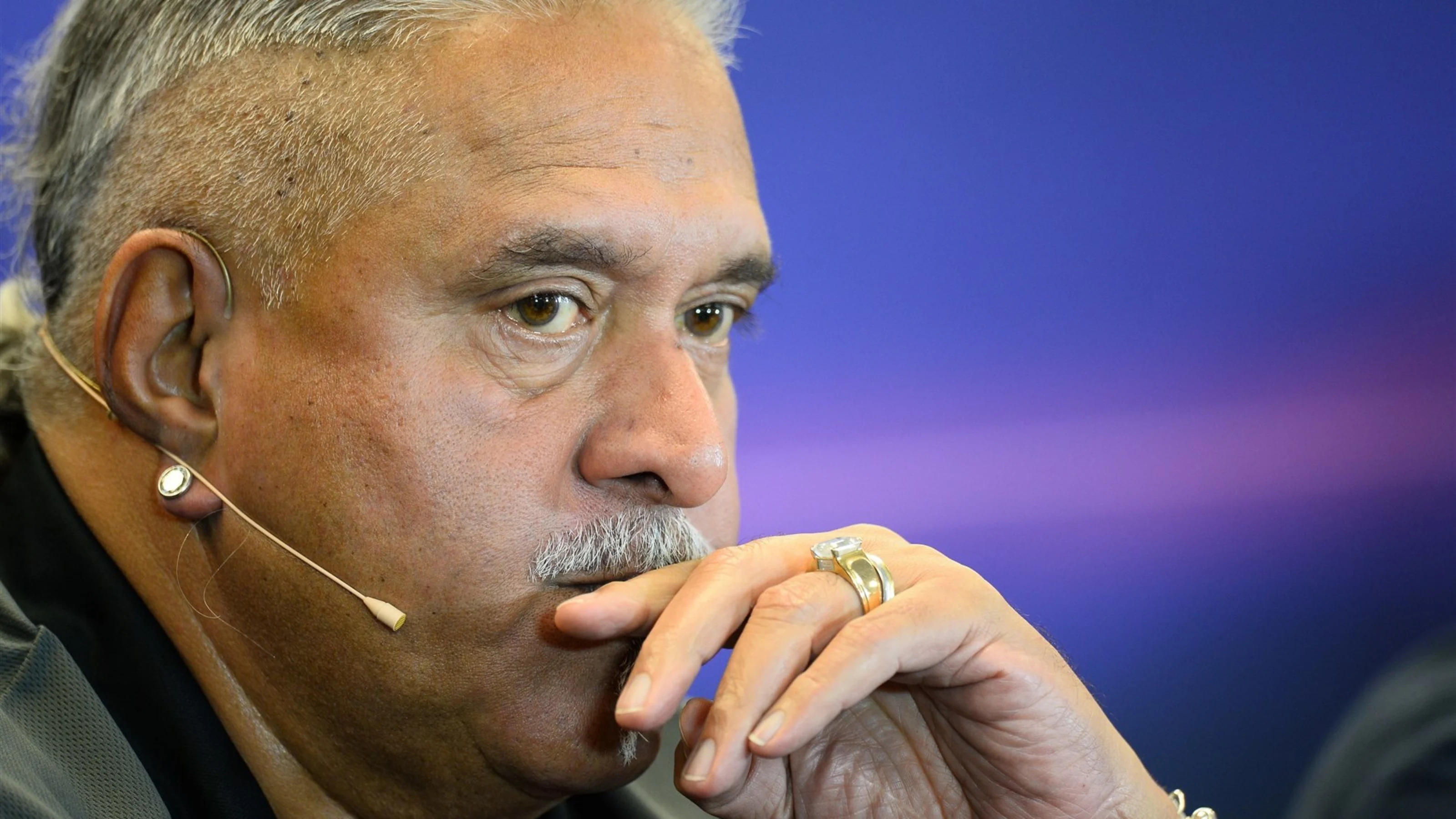 Dr. Vijay Mallya (IND) Force India Formula One Team Owner in the press conference at Formula One