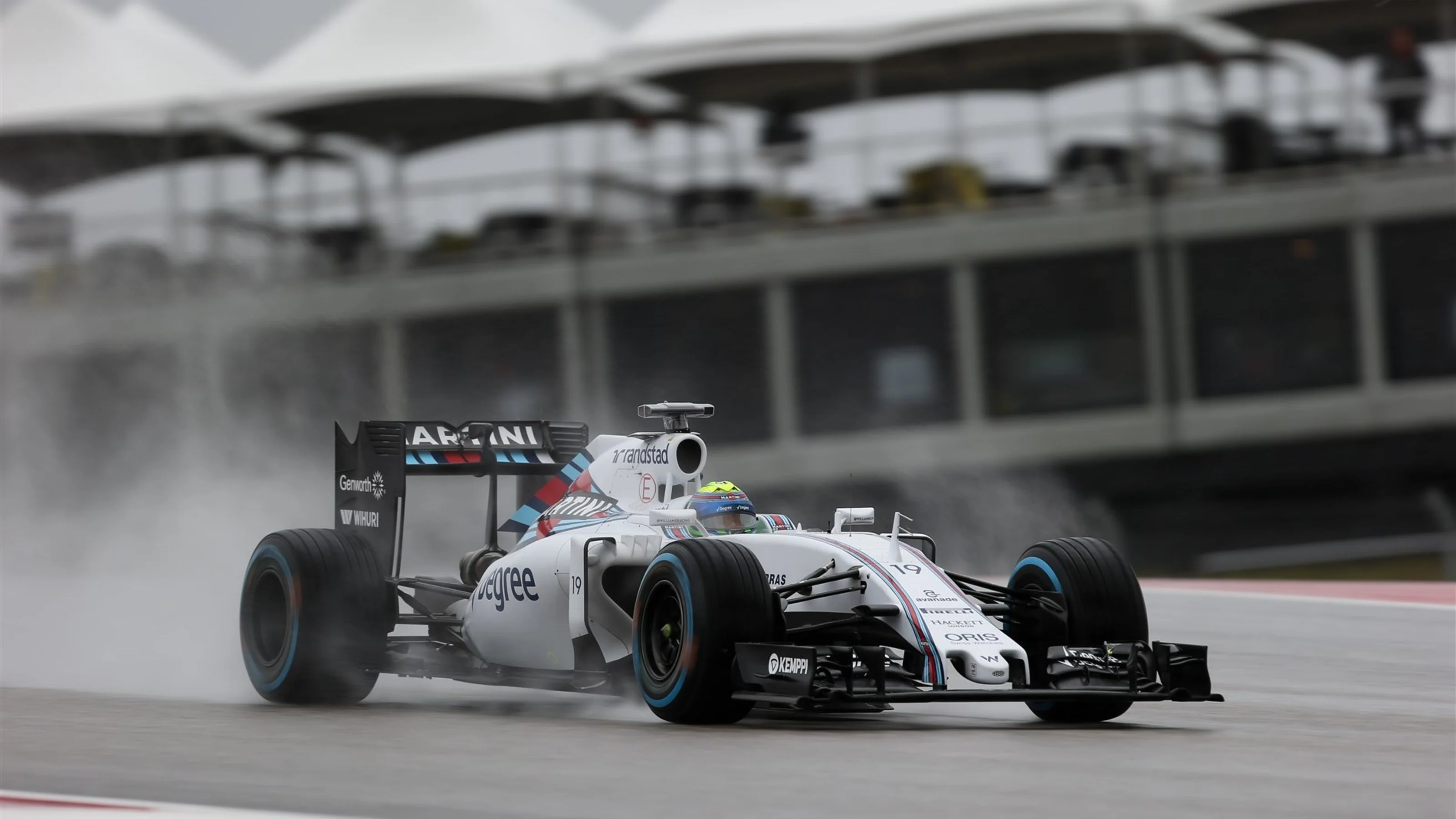 Felipe Massa (BRA) Williams FW37 at Formula One World Championship, Rd16, United States Grand