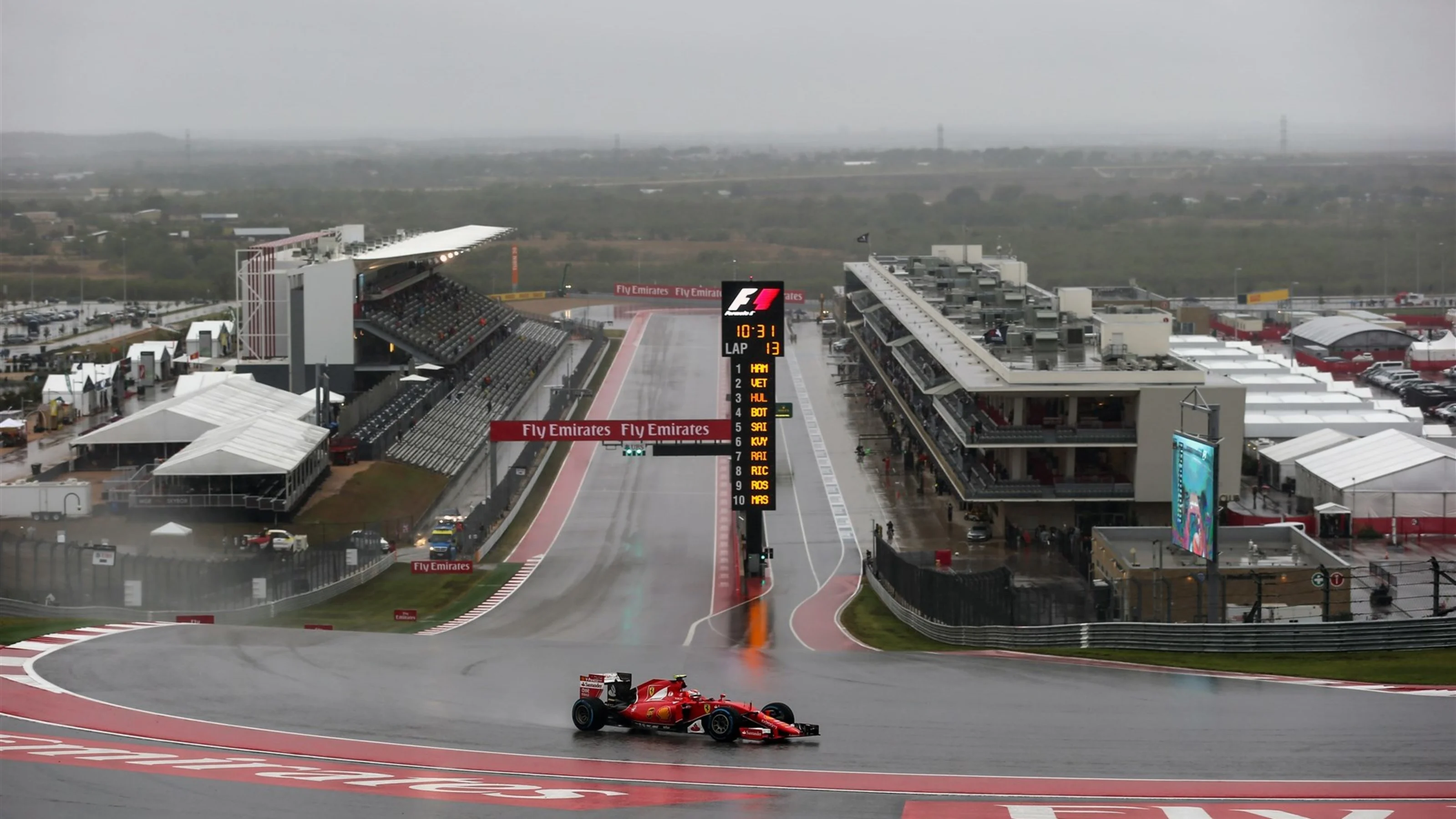 Kimi Raikkonen (FIN) Ferrari SF15-T at Formula One World Championship, Rd16, United States Grand