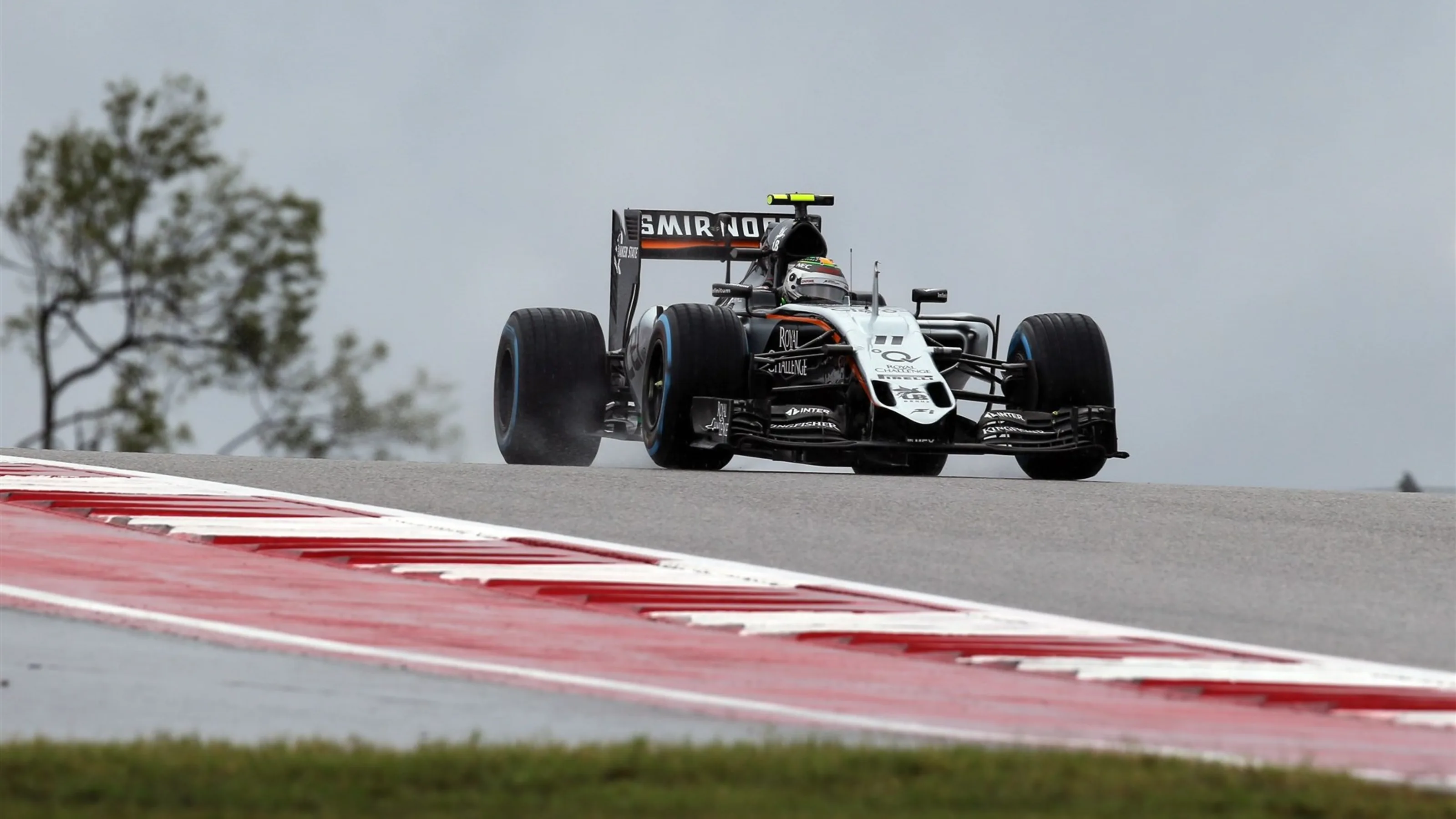 Sergio Perez (MEX) Force India VJM08 at Formula One World Championship, Rd16, United States Grand
