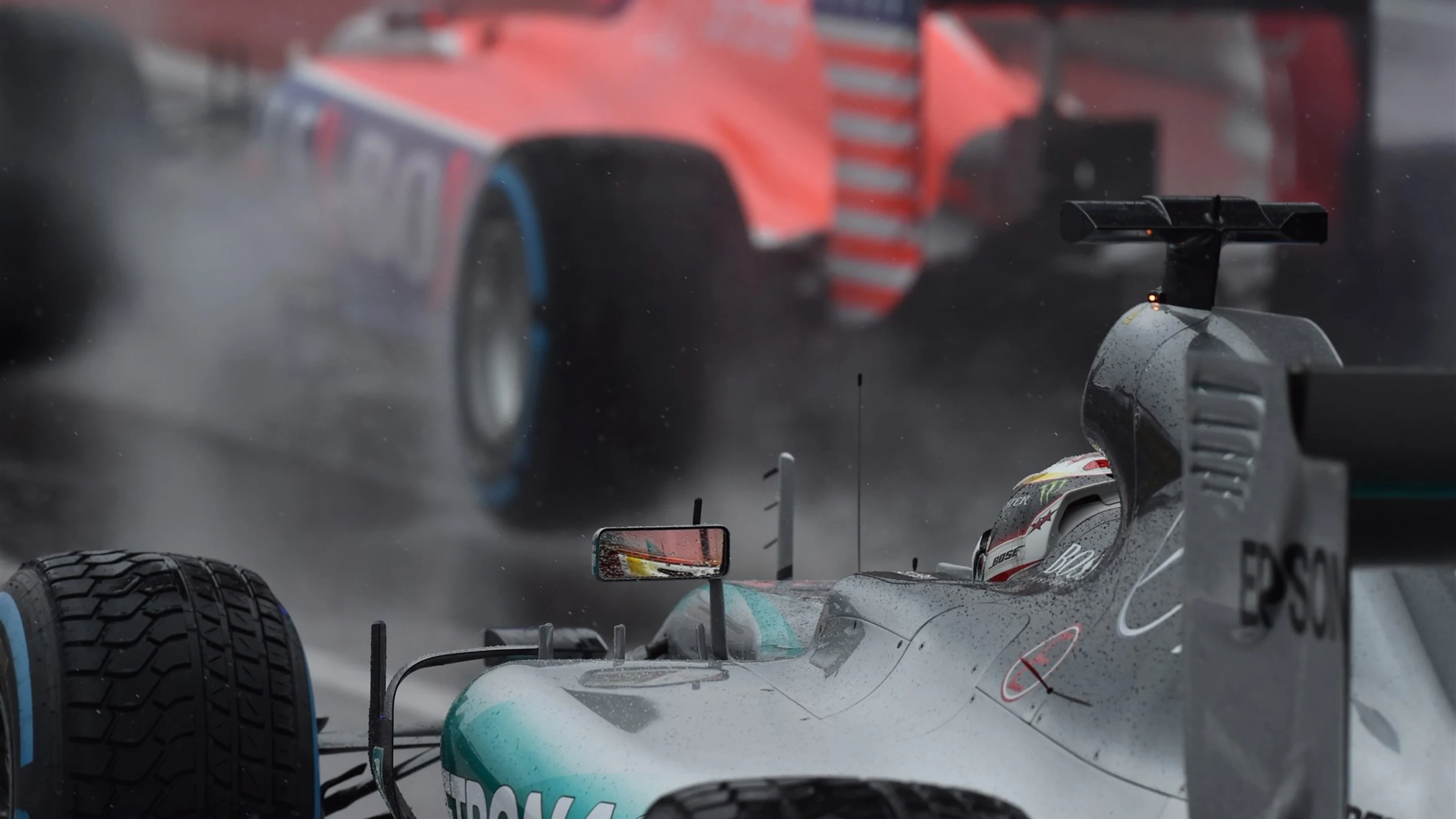 Lewis Hamilton (GBR) Mercedes AMG F1 W06 at Formula One World Championship, Rd16, United States