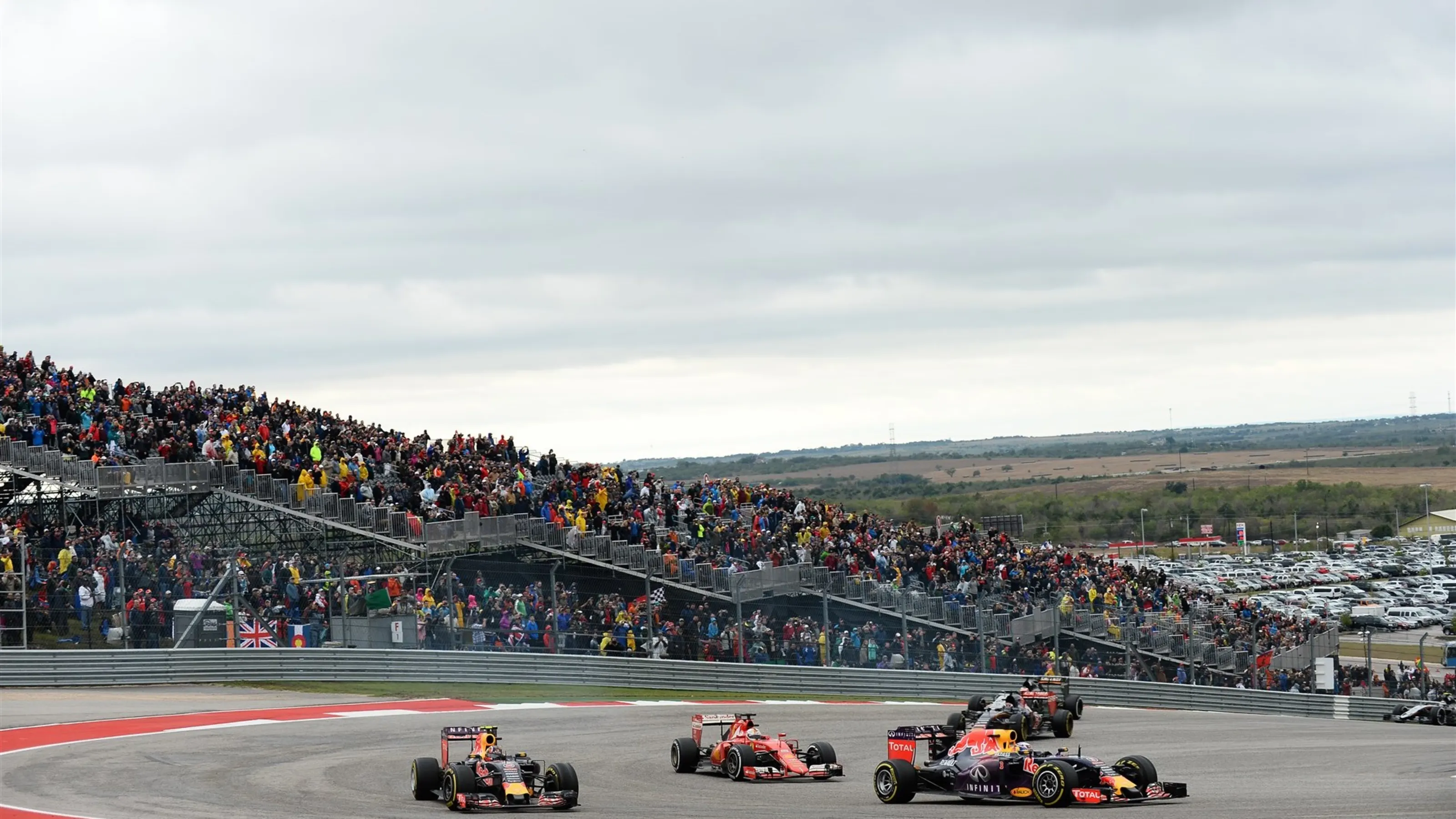 Daniel Ricciardo (AUS) Red Bull Racing RB11 at Formula One World Championship, Rd16, United States