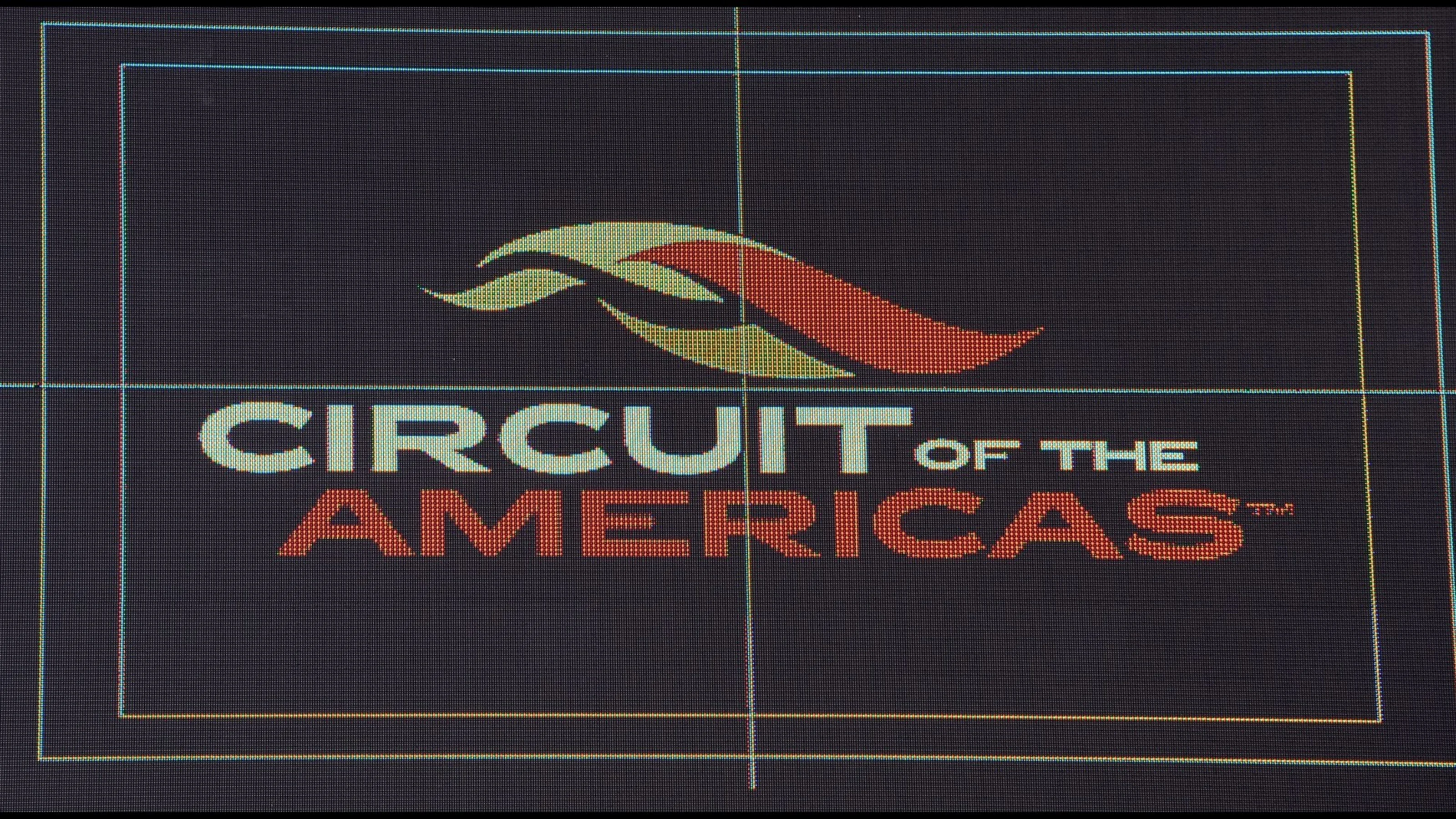 Circuit of the Americas electronic signage board at Formula One World Championship, Rd16, United