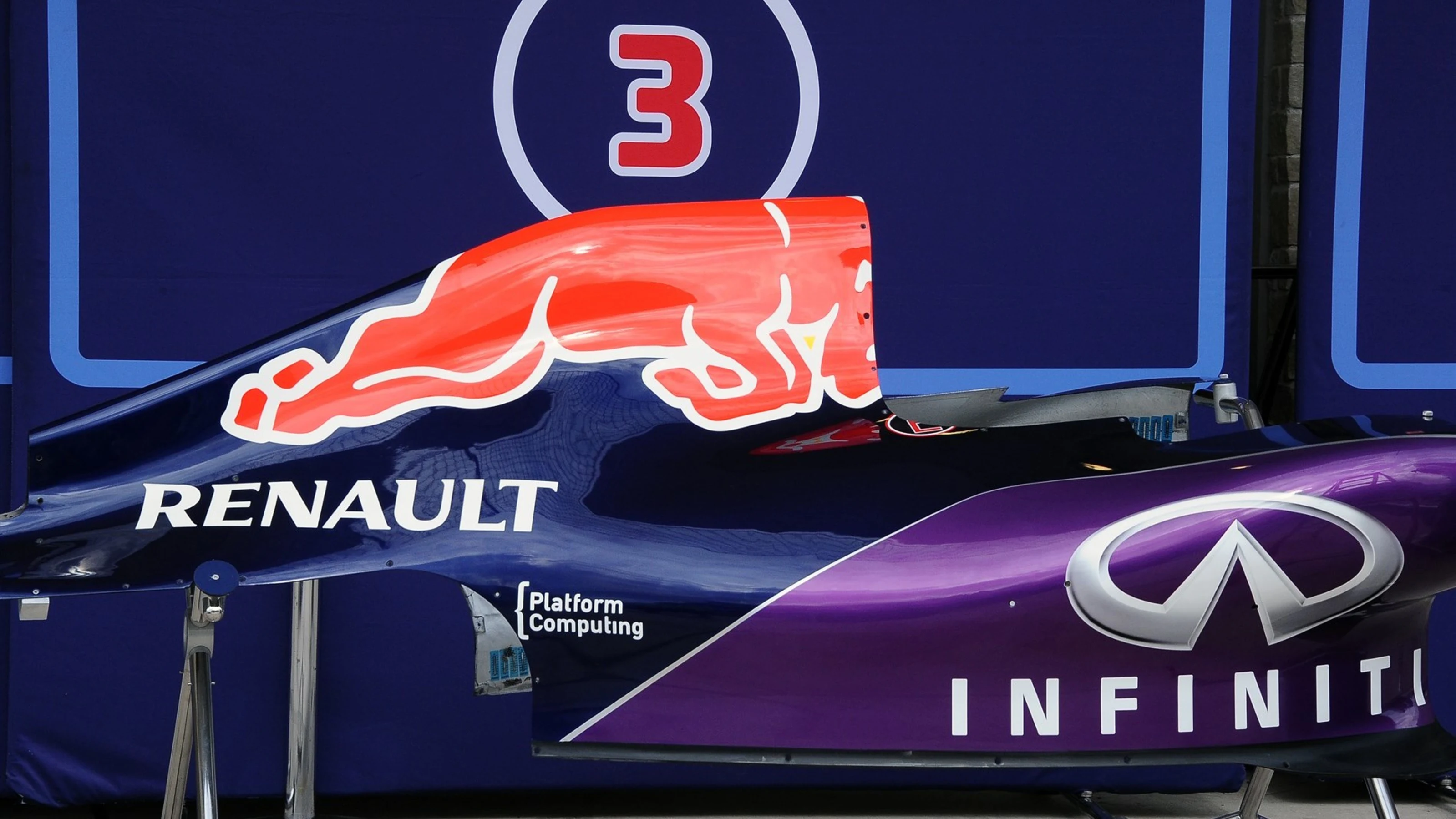 Red Bull Racing RB11 bodywork detail at Formula One World Championship, Rd16, United States Grand