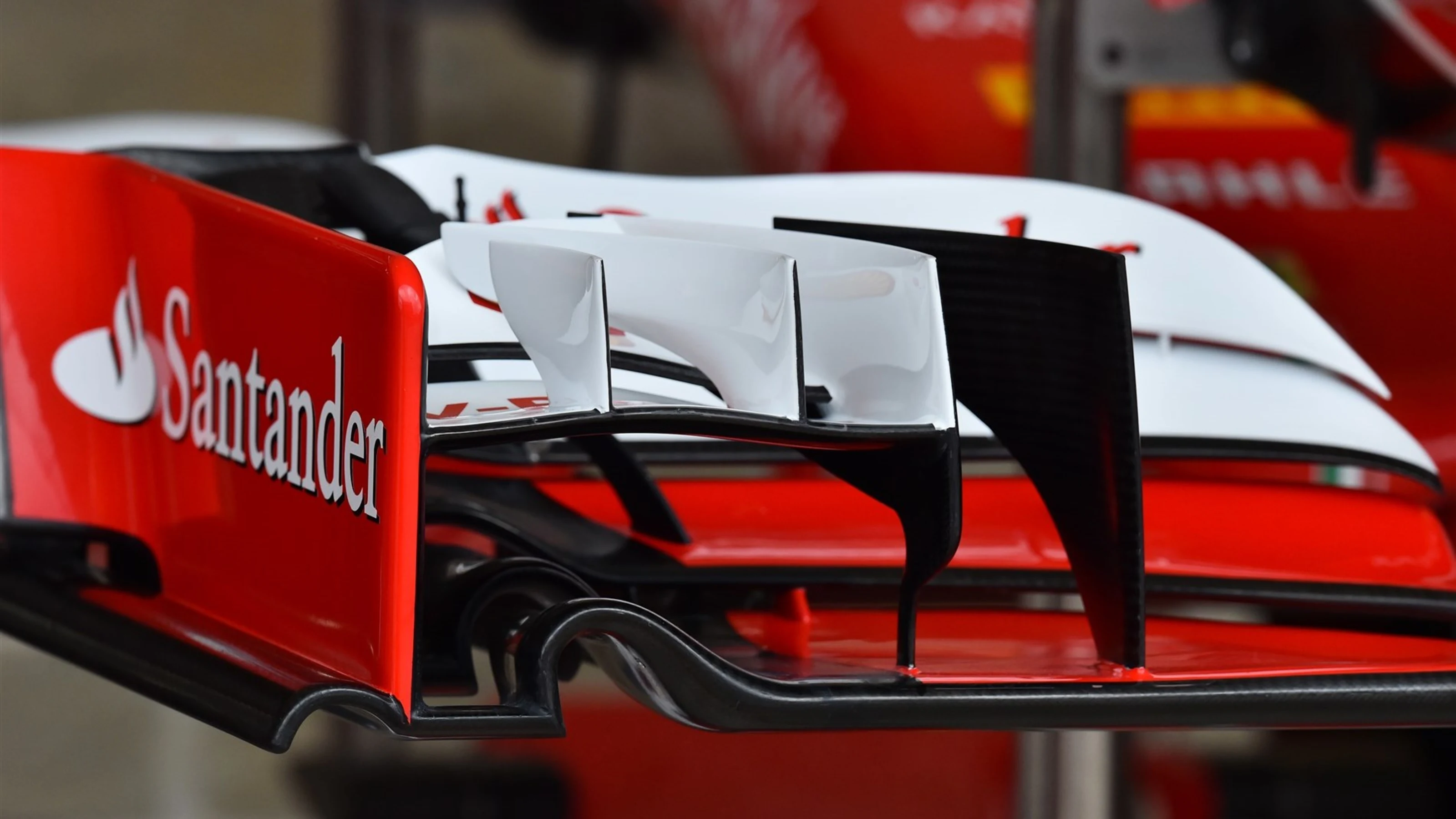 Ferrari SF15-T front wing detail at Formula One World Championship, Rd16, United States Grand