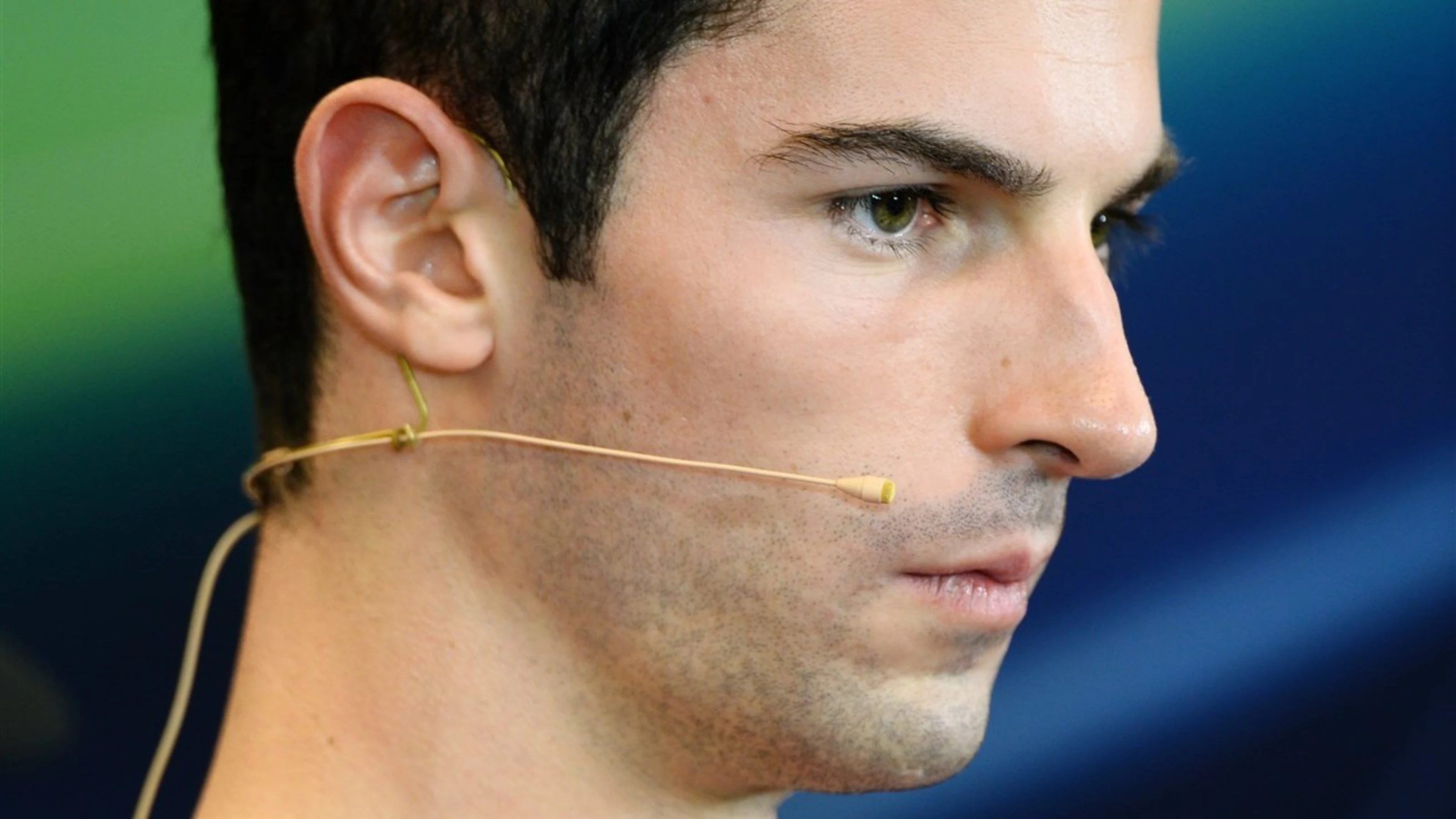 Alexander Rossi (USA) Manor GP in the press conference at Formula One World Championship, Rd16,