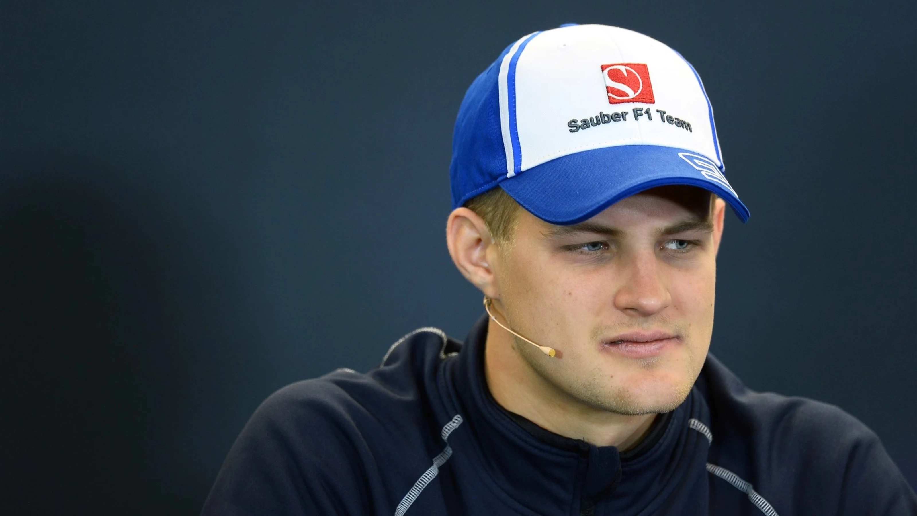 Marcus Ericsson (SWE) Sauber in the press conference at Formula One World Championship, Rd16,