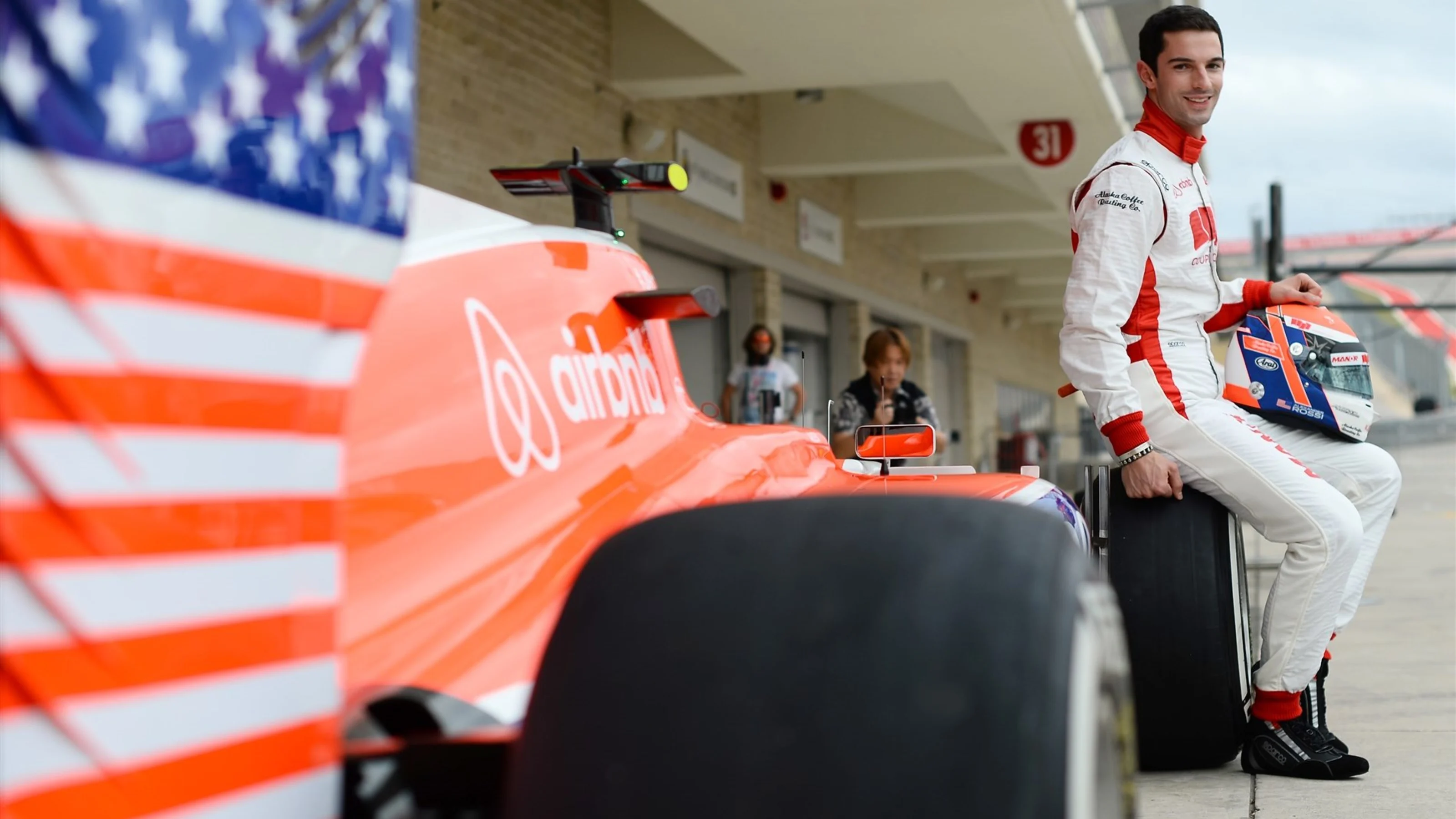 Alexander Rossi (USA) Manor GP at Formula One World Championship, Rd16, United States Grand Prix,