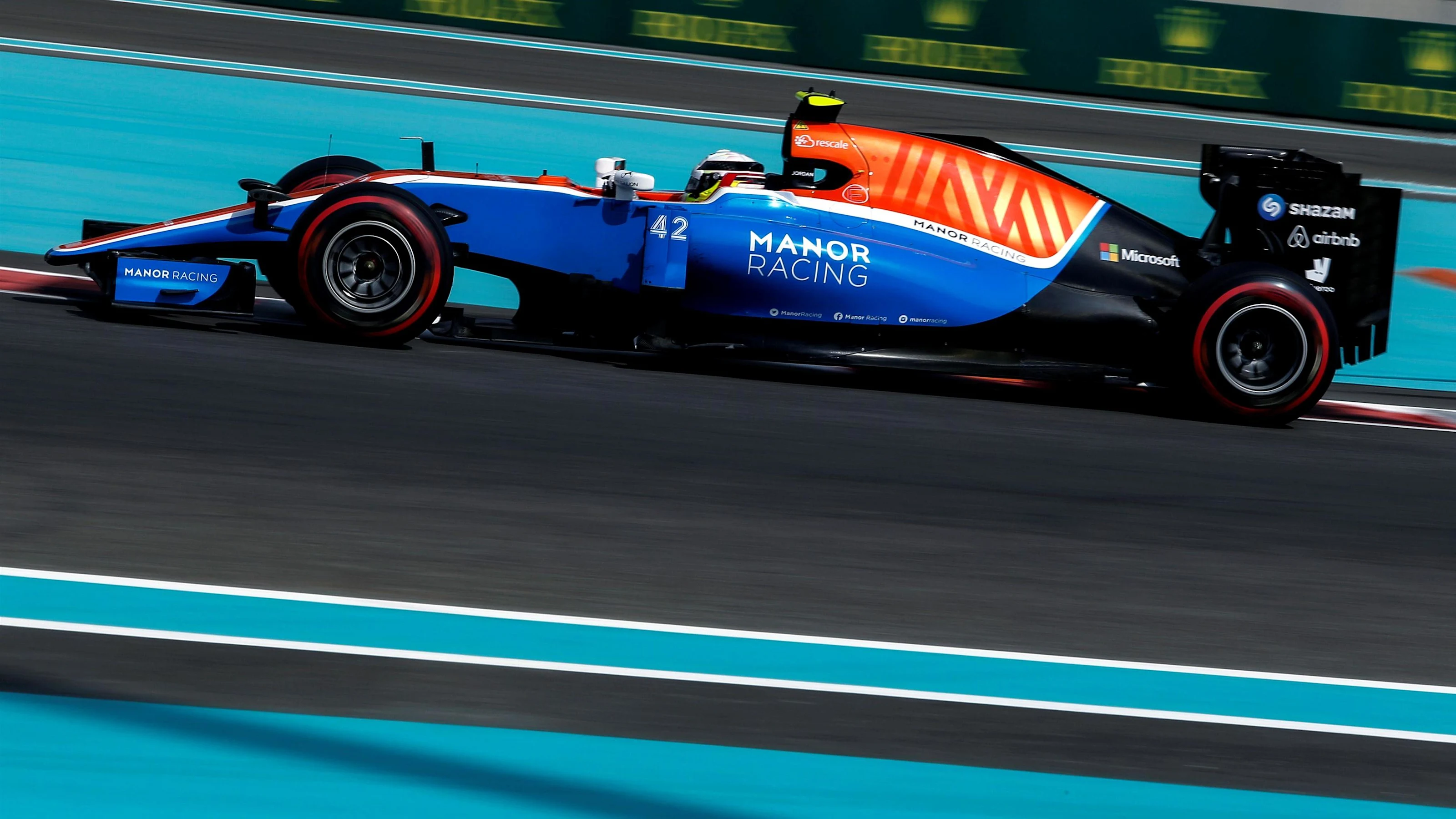 Jordan King (GBR) Manor Racing MRT05 at Formula One World Championship, Rd21, Abu Dhabi Grand Prix,