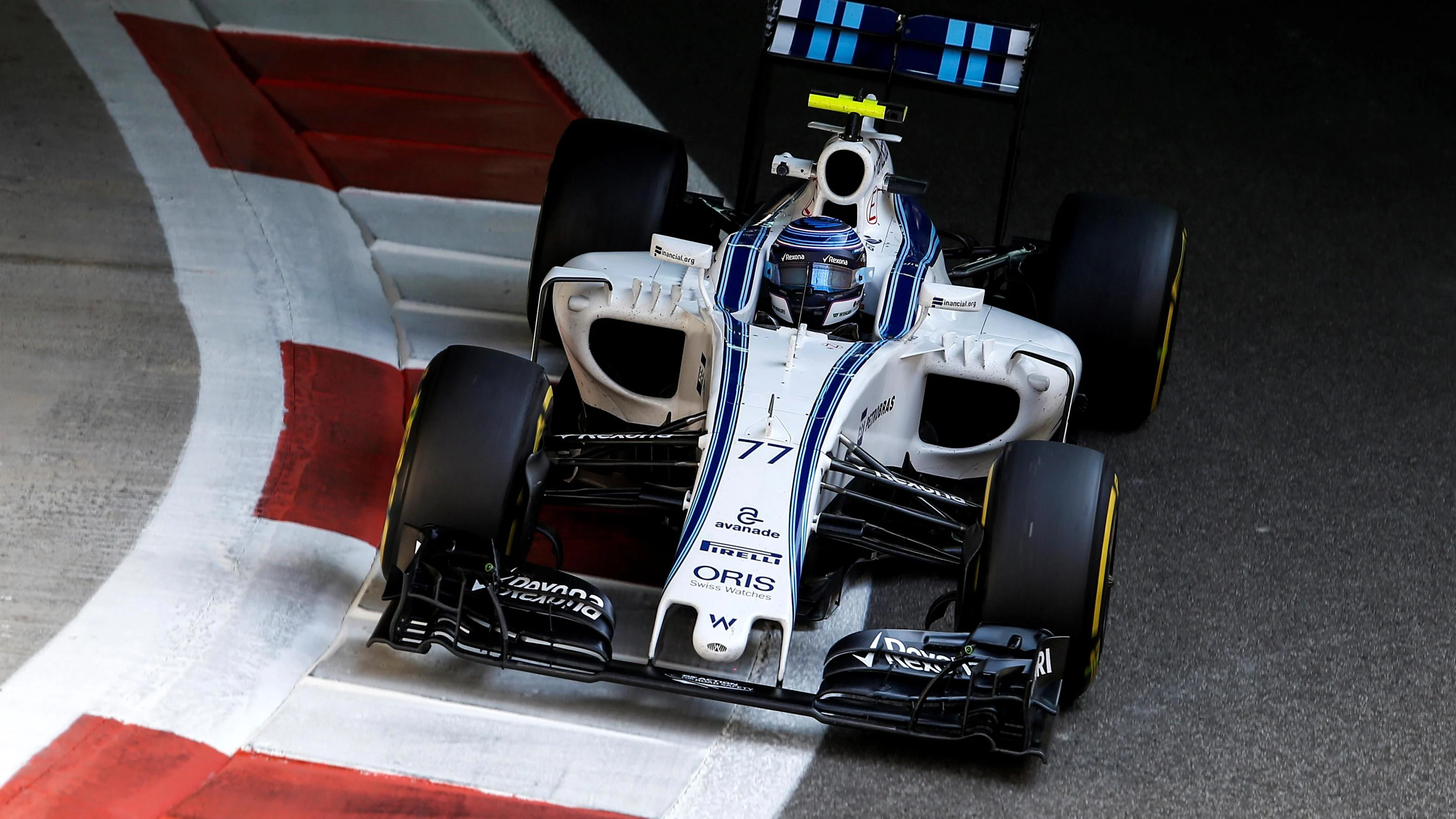 Valtteri Bottas (FIN) Williams FW38 at Formula One World Championship, Rd21, Abu Dhabi Grand Prix,