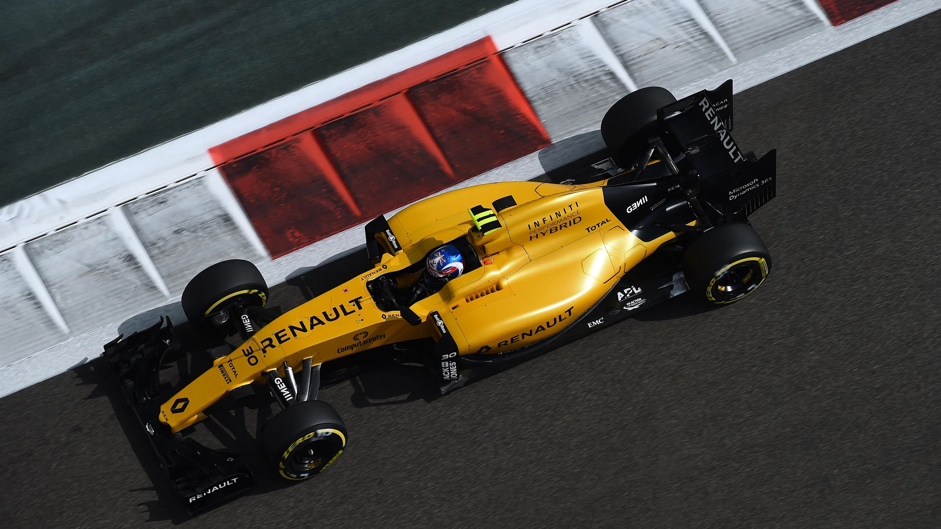Jolyon Palmer (GBR) Renault Sport F1 Team RS16 at Formula One World Championship, Rd21, Abu Dhabi
