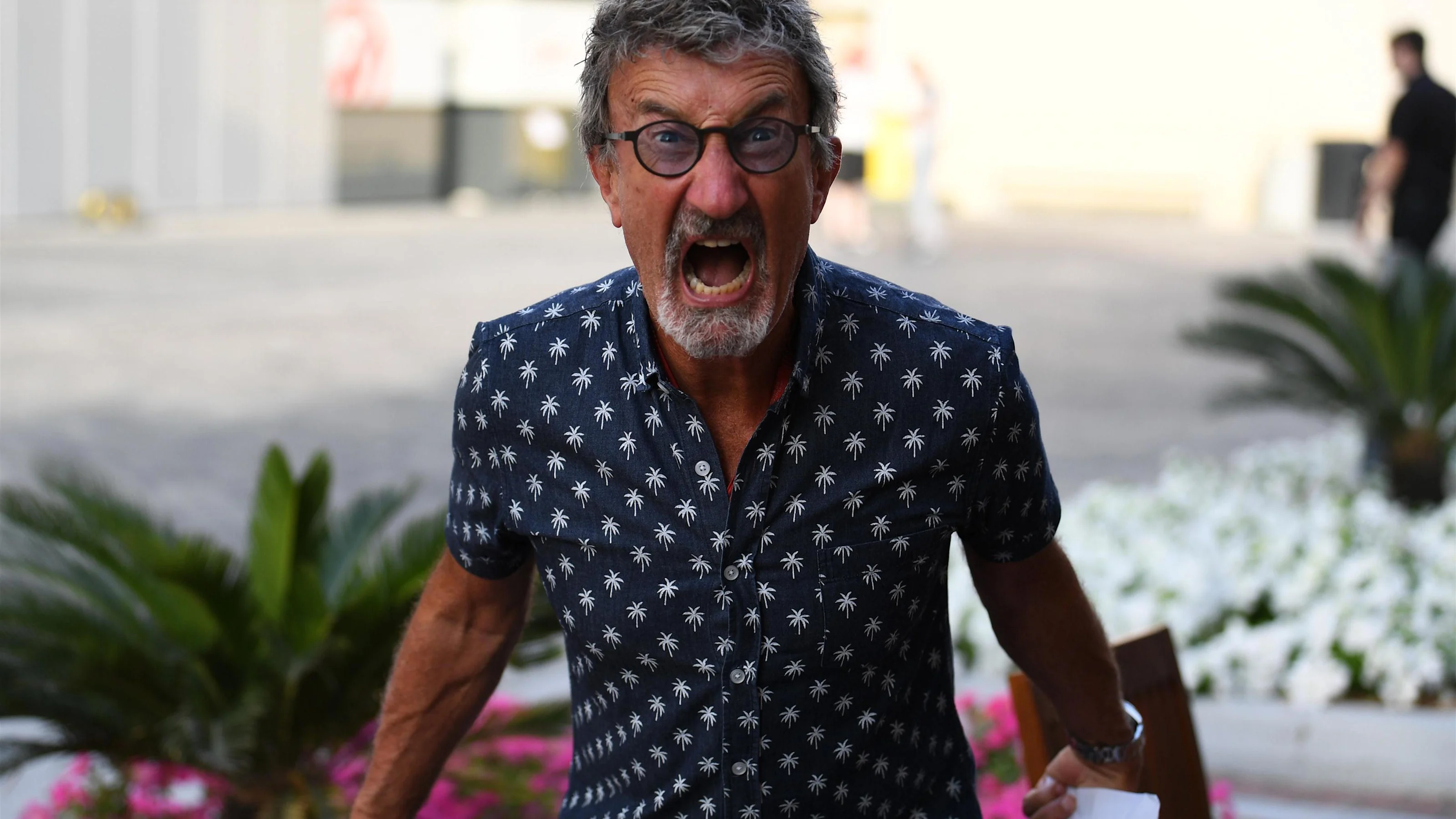 Eddie Jordan (IRE) at Formula One World Championship, Rd21, Abu Dhabi Grand Prix, Practice, Yas