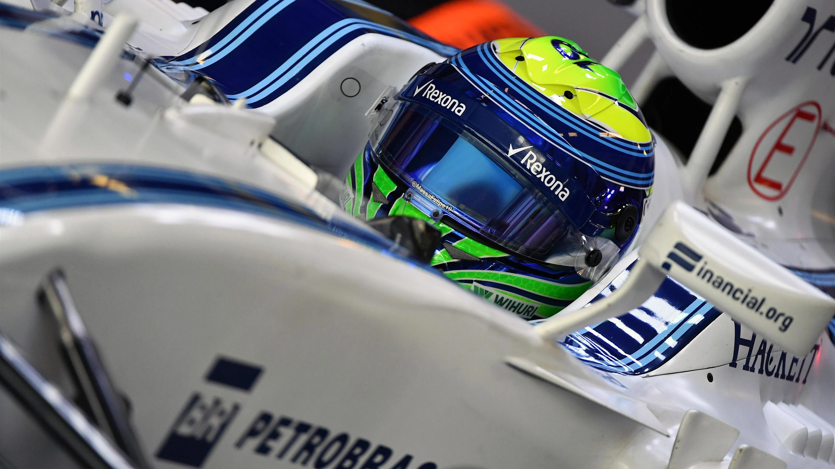 Felipe Massa (BRA) Williams FW38 at Formula One World Championship, Rd21, Abu Dhabi Grand Prix,