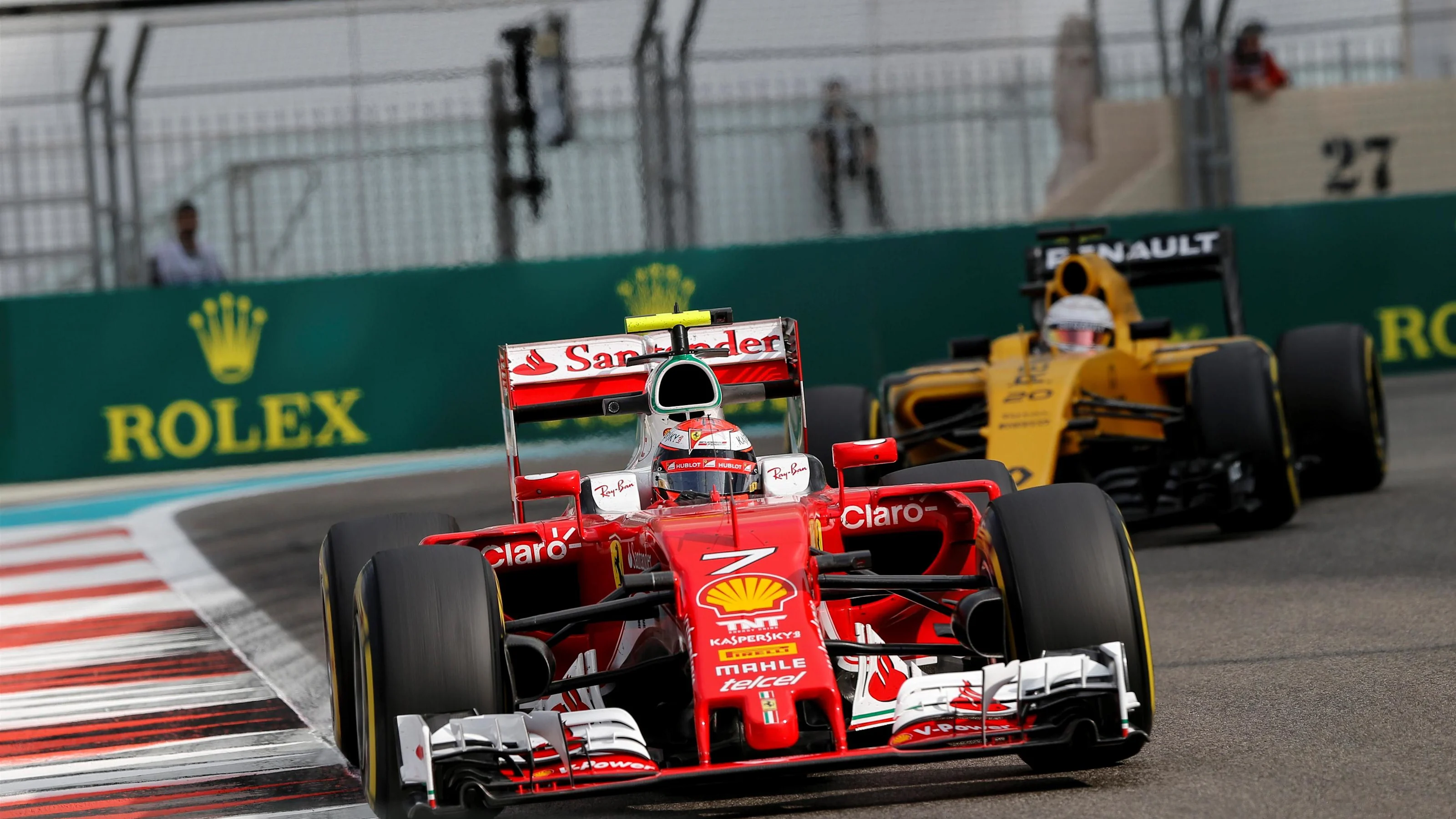 Kimi Raikkonen (FIN) Ferrari SF16-H at Formula One World Championship, Rd21, Abu Dhabi Grand Prix,