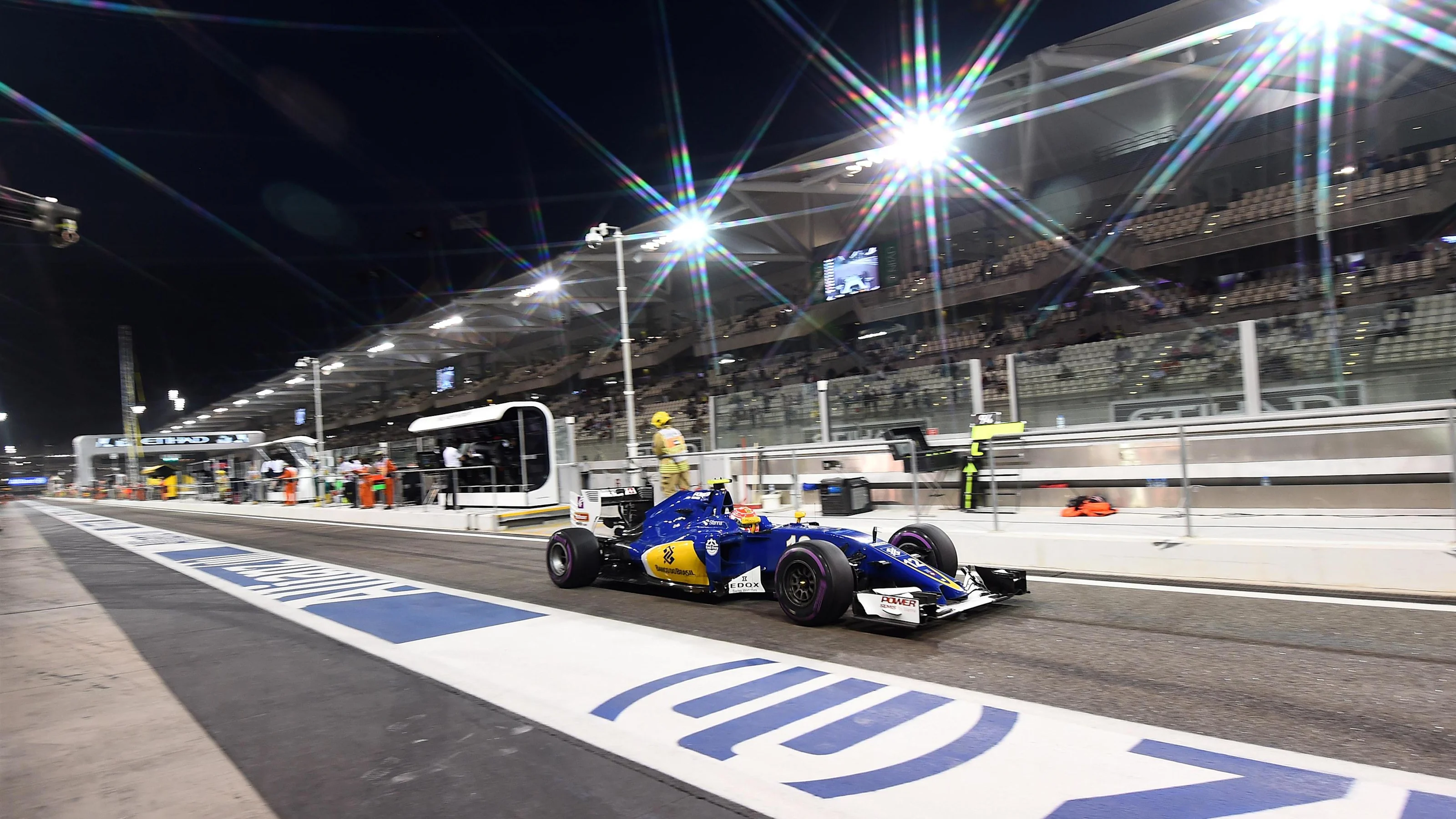 Felipe Nasr (BRA) Sauber C35 at Formula One World Championship, Rd21, Abu Dhabi Grand Prix,