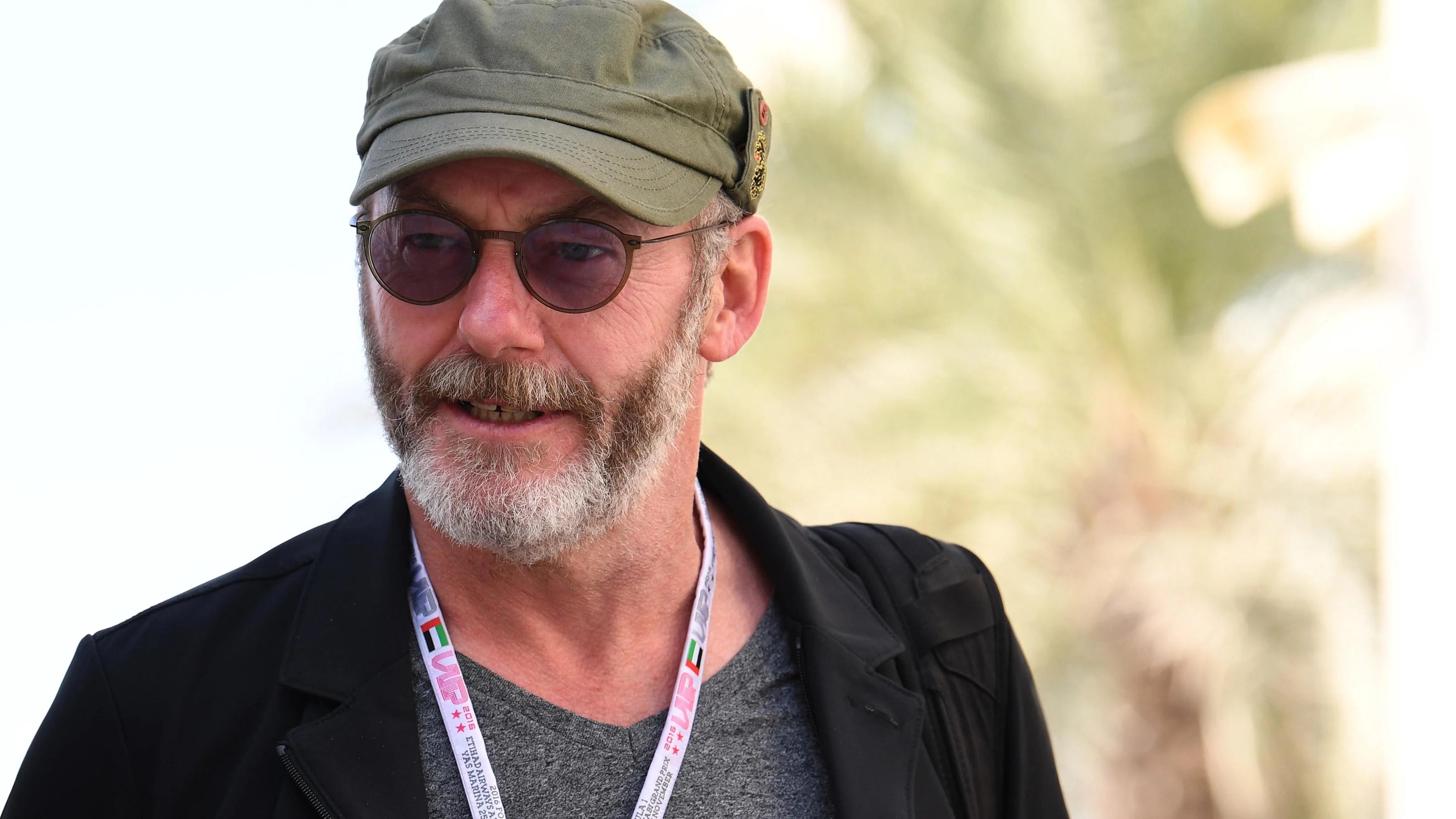 Liam Cunningham (IRL) Actor at Formula One World Championship, Rd21, Abu Dhabi Grand Prix,