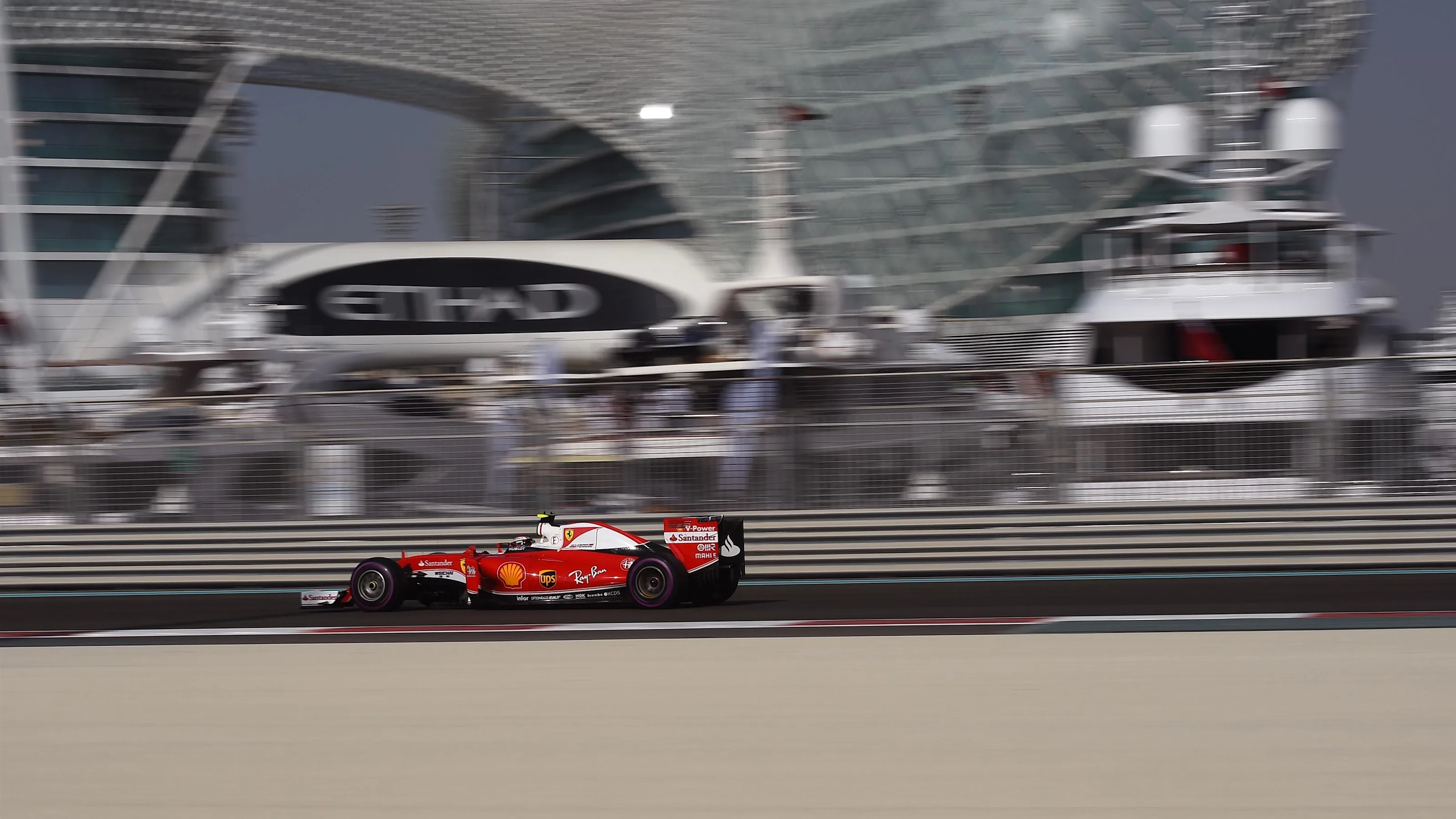 Kimi Raikkonen (FIN) Ferrari SF16-H at Formula One World Championship, Rd21, Abu Dhabi Grand Prix,