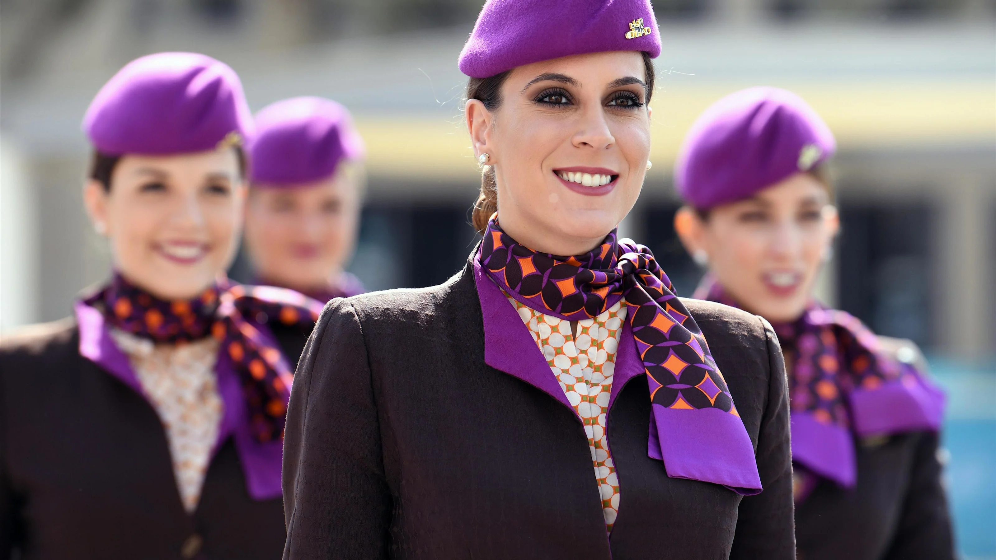 Grid girls at Formula One World Championship, Rd21, Abu Dhabi Grand Prix, Qualifying, Yas Marina