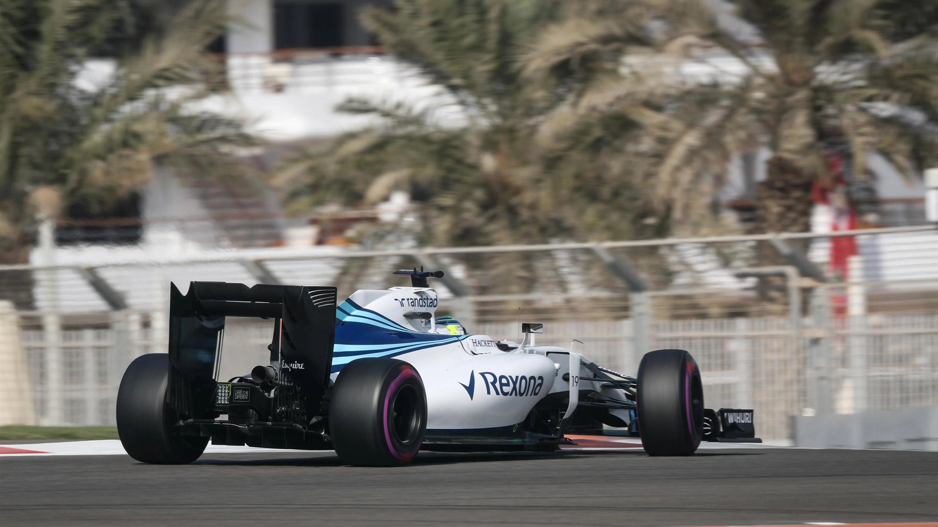 Felipe Massa (BRA) Williams FW38 at Formula One World Championship, Rd21, Abu Dhabi Grand Prix,