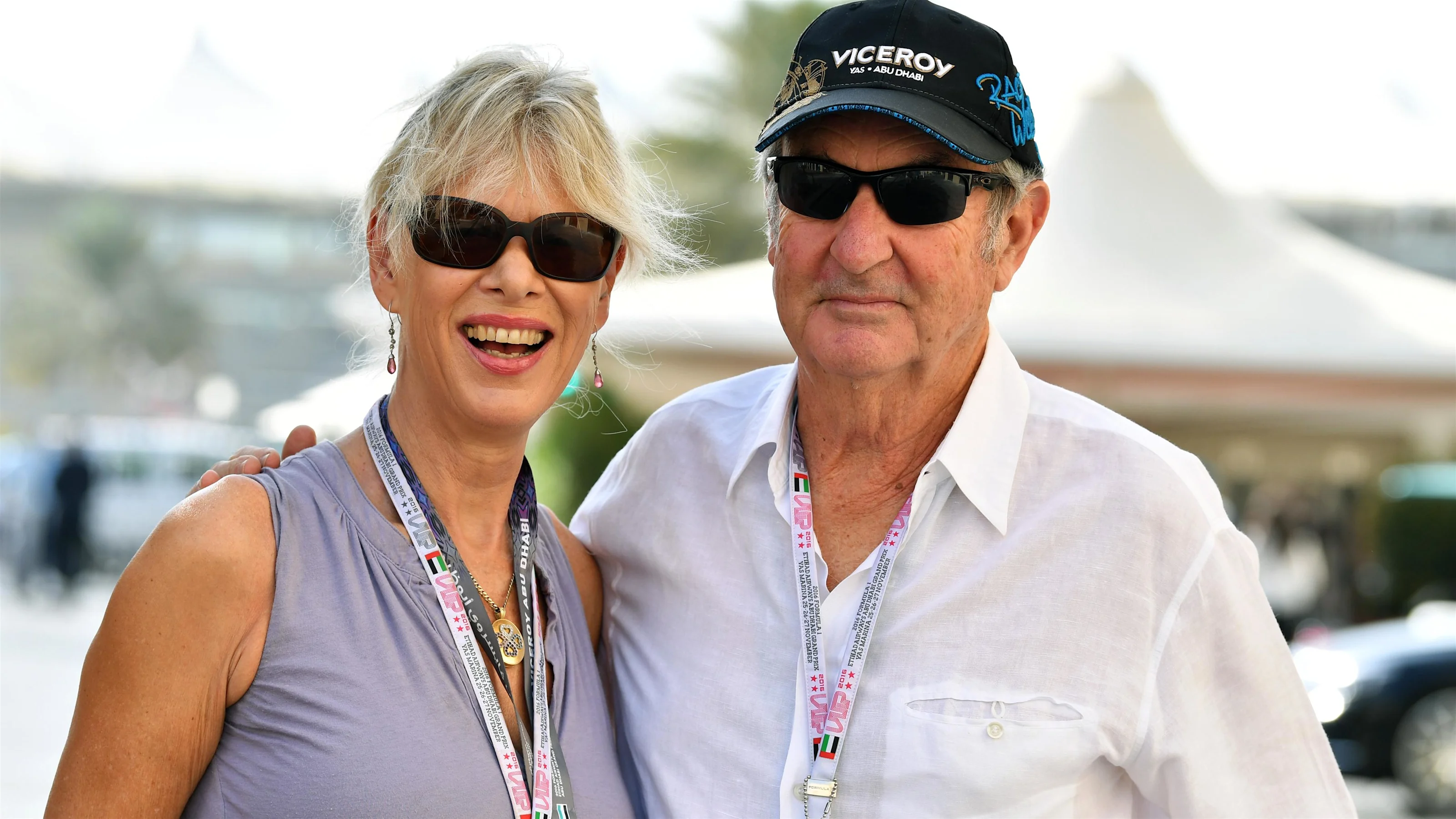 Nick Mason (GBR) former Pink Floyd drummer at Formula One World Championship, Rd21, Abu Dhabi Grand