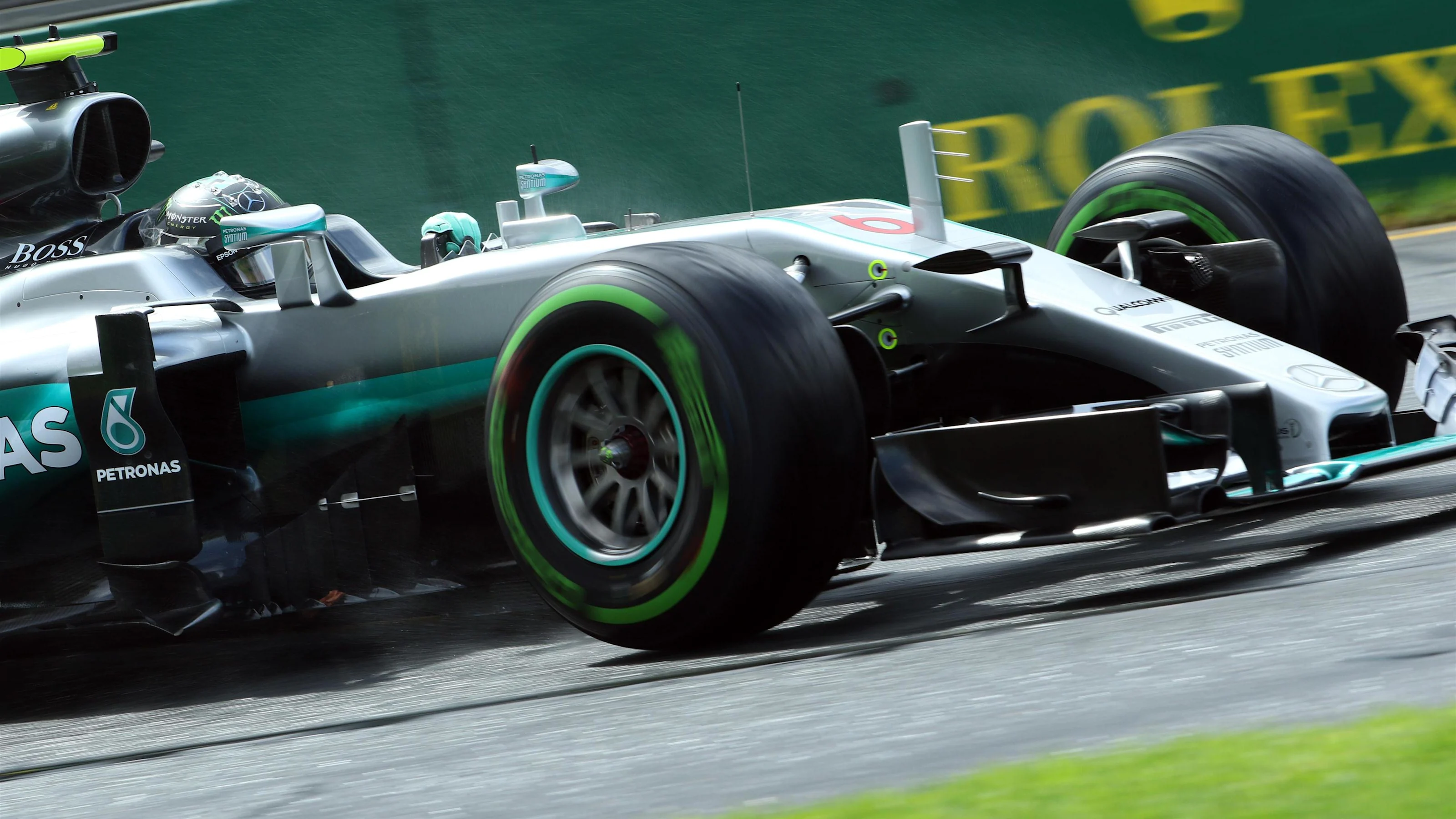 Nico Rosberg (GER) Mercedes-Benz F1 W07 Hybrid at Formula One World Championship, Rd1, Australian