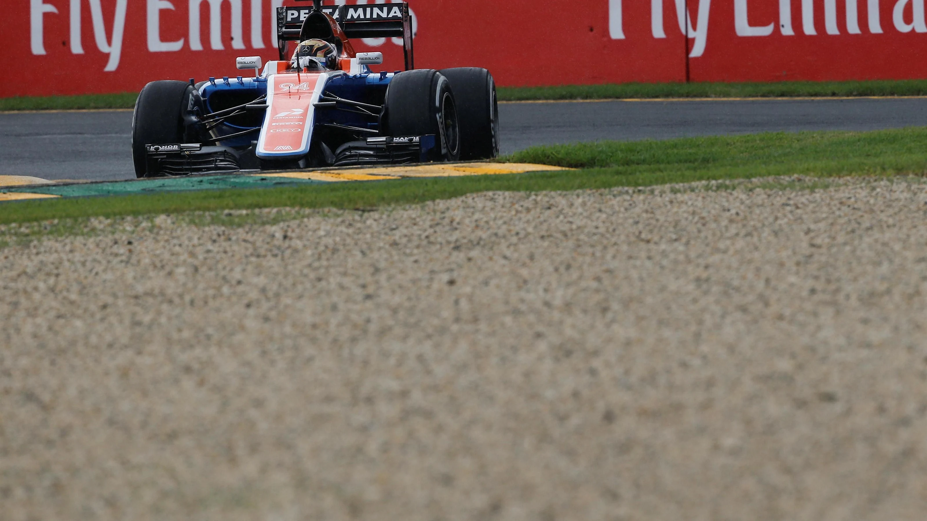 Pascal Wehrlein (GER) Manor Racing MRT05 at Formula One World Championship, Rd1, Australian Grand