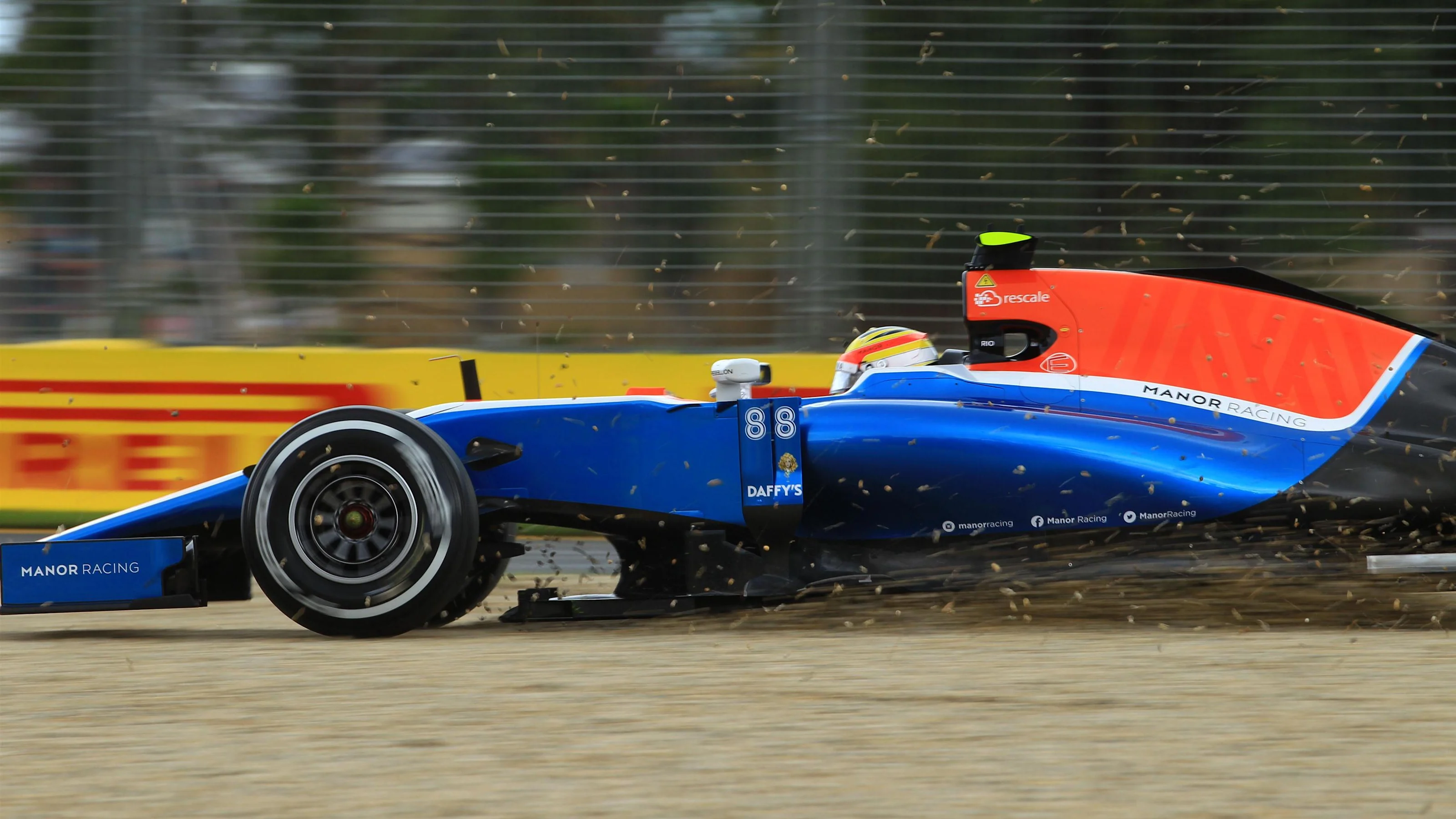 Rio Haryanto (IDN) Manor Racing MRT05 at Formula One World Championship, Rd1, Australian Grand