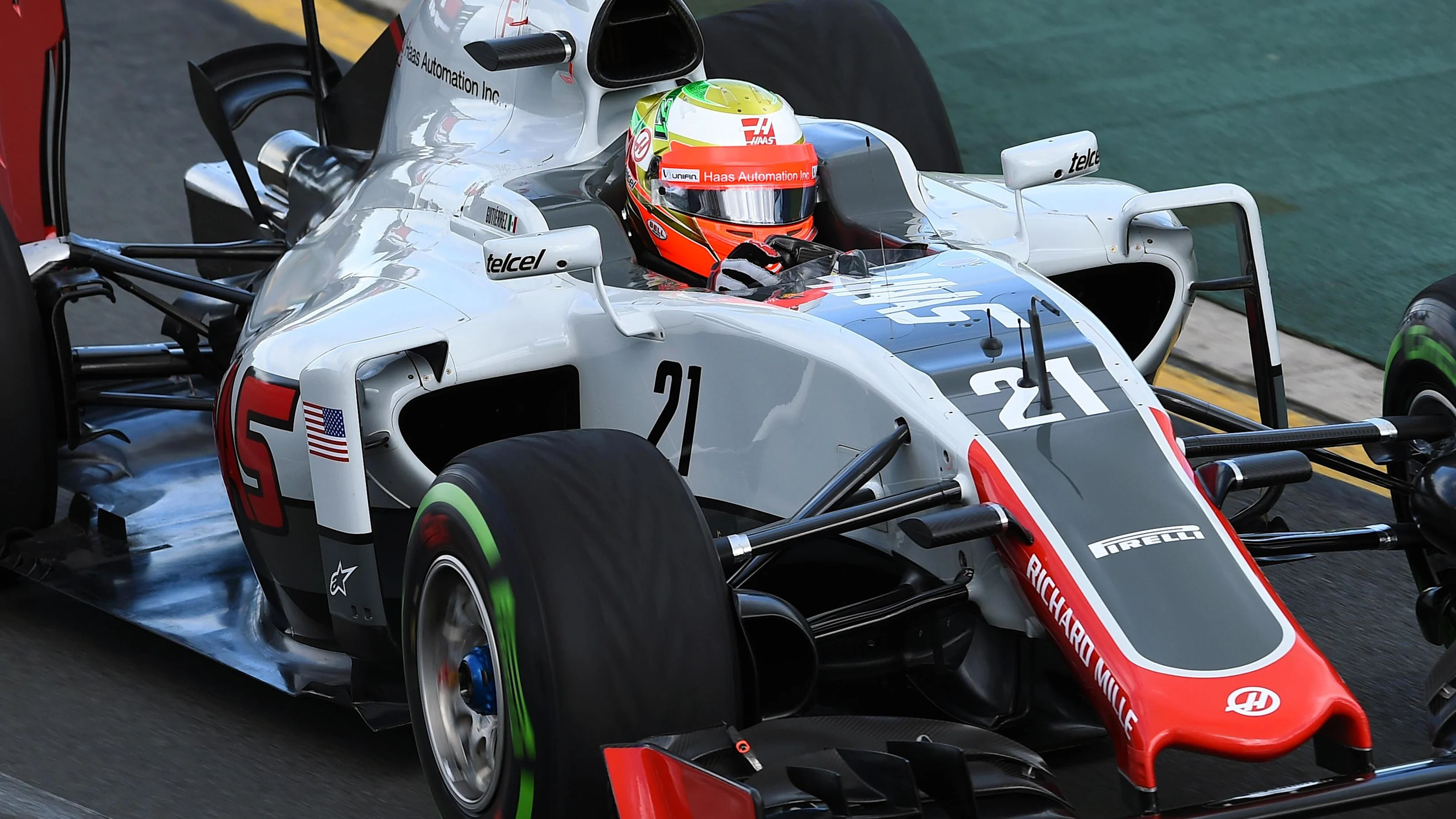 Esteban Gutierrez (MEX) Haas VF-16 at Formula One World Championship, Rd1, Australian Grand Prix,