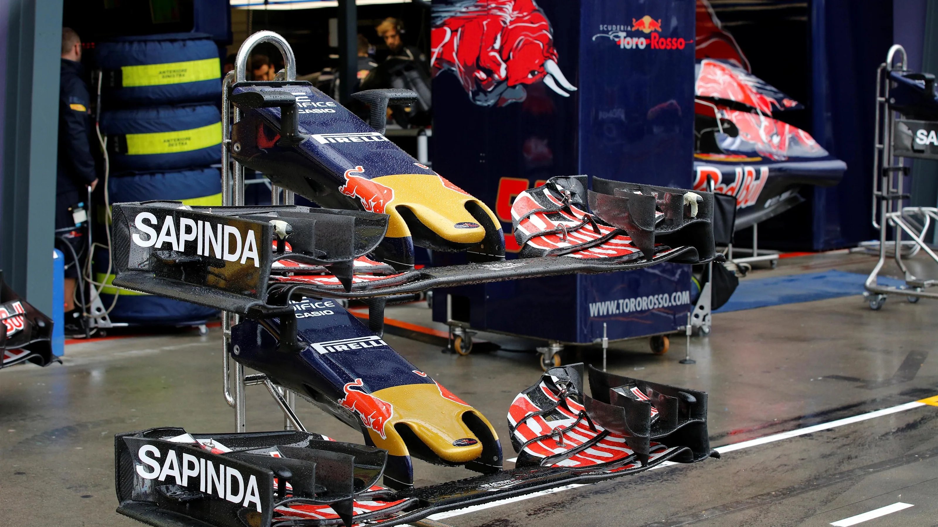 Scuderia Toro Rosso STR11 nose and front wings at Formula One World Championship, Rd1, Australian