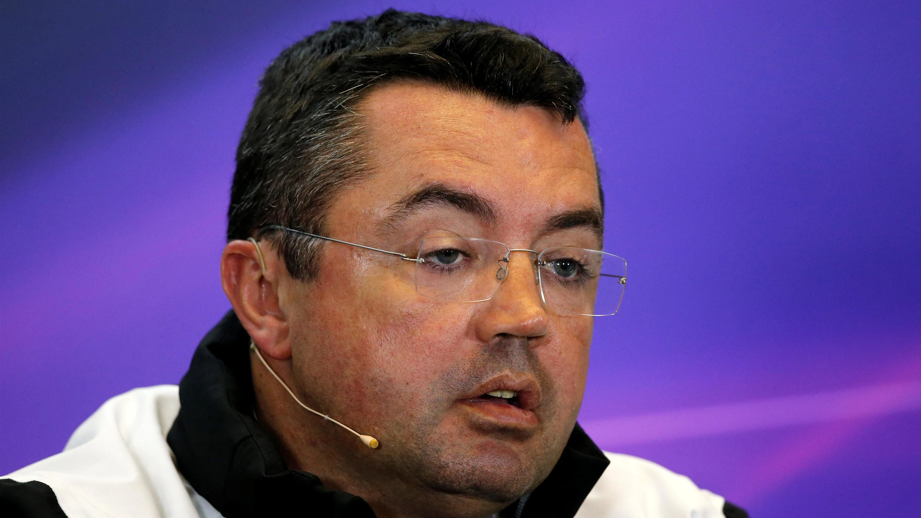 Eric Boullier (FRA) McLaren Racing Director at Formula One World Championship, Rd1, Australian