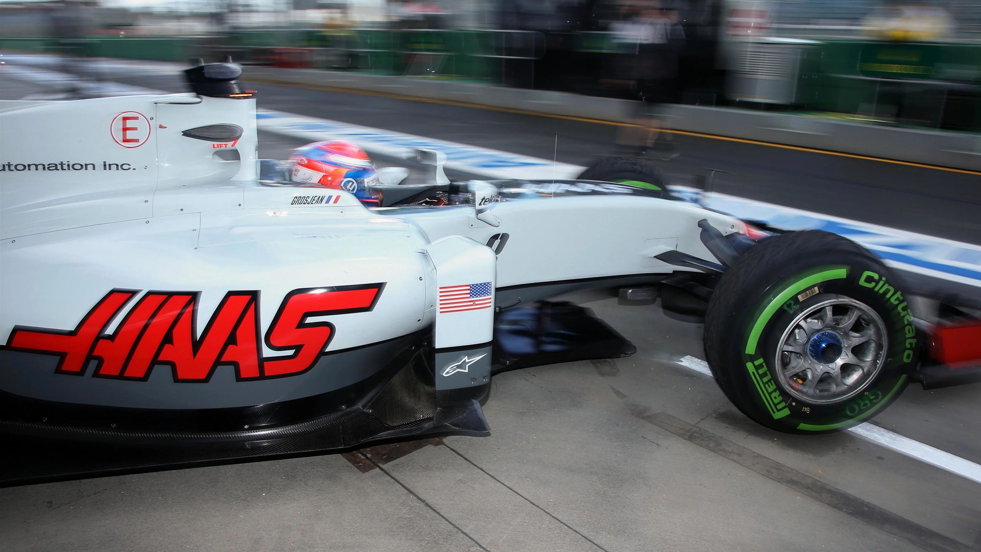 Romain Grosjean (FRA) Haas VF-16 at Formula One World Championship, Rd1, Australian Grand Prix,