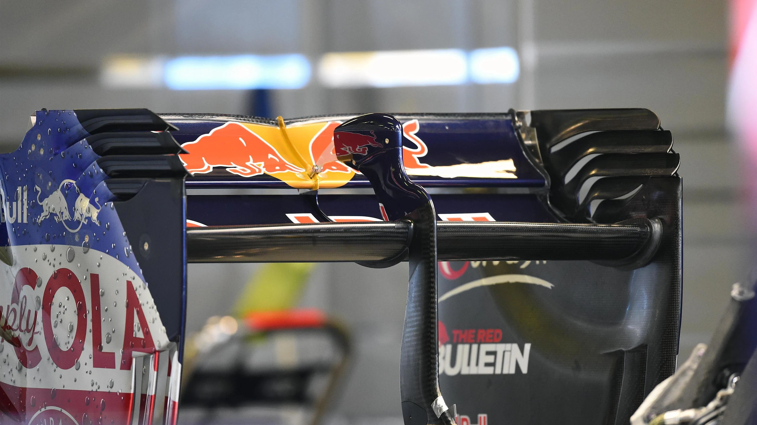 Red Bull Racing RB12 rear wing detail at Formula One World Championship, Rd1, Australian Grand