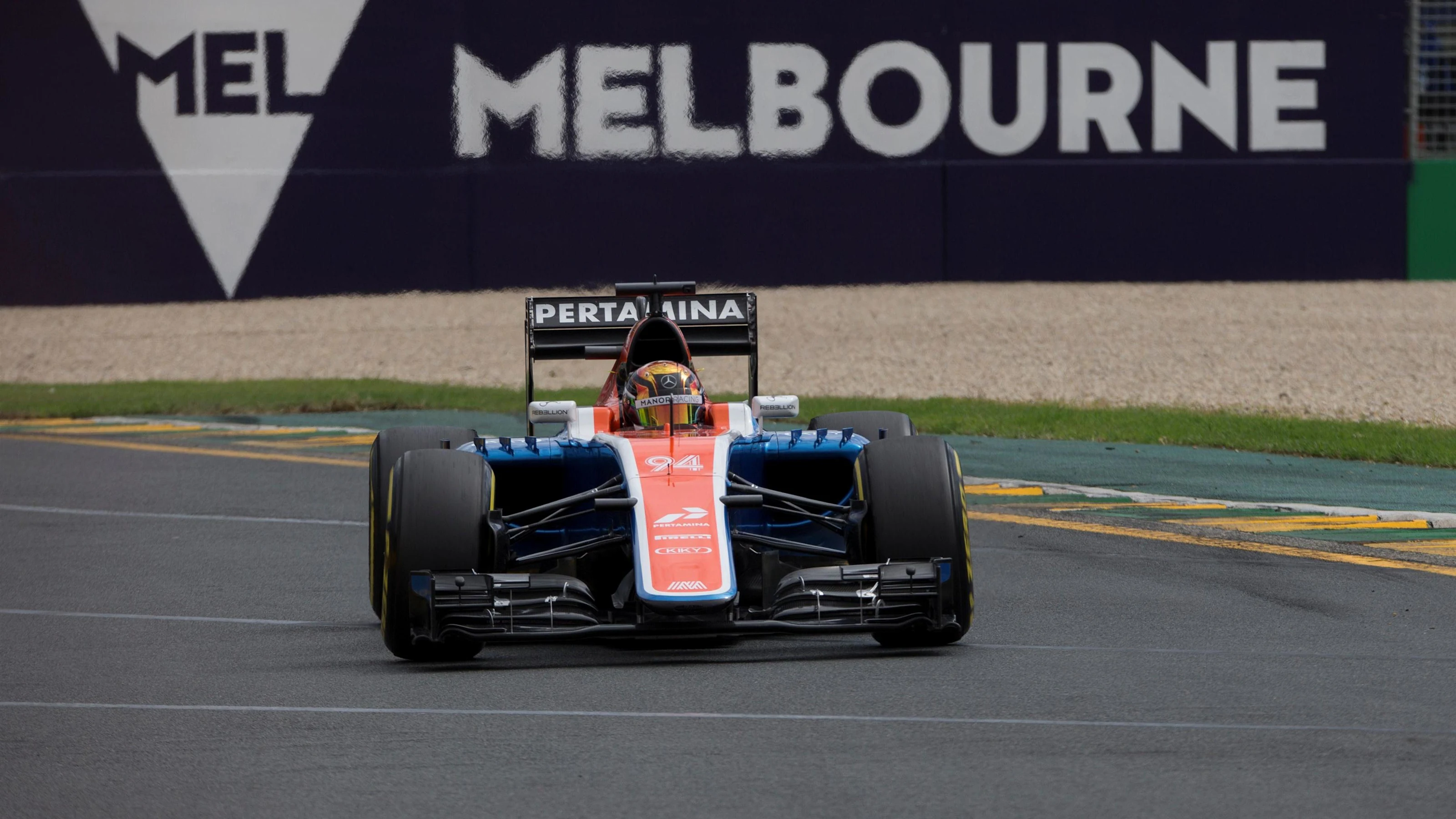 Pascal Wehrlein (GER) Manor Racing MRT05 at Formula One World Championship, Rd1, Australian Grand