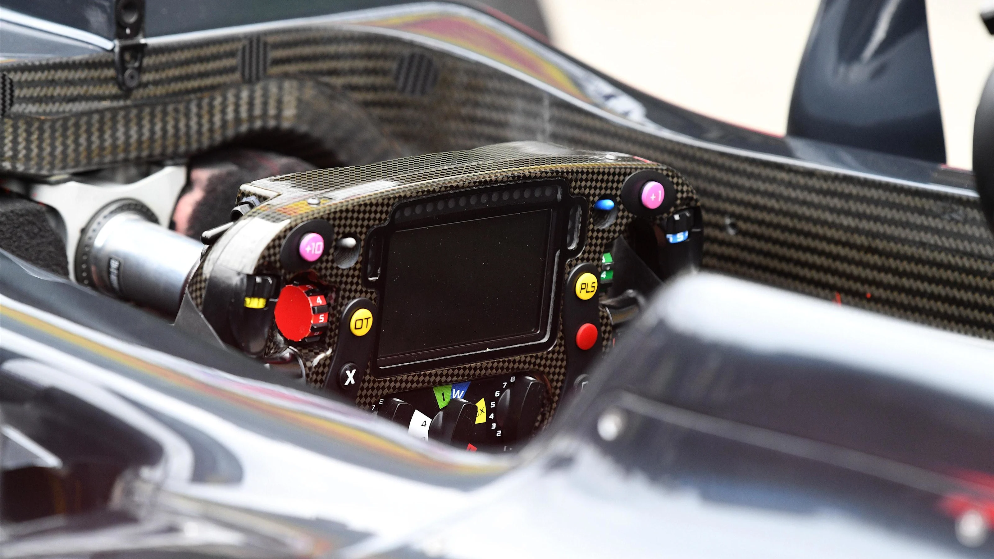 McLaren MP4-31 steering wheel at Formula One World Championship, Rd1, Australian Grand Prix,