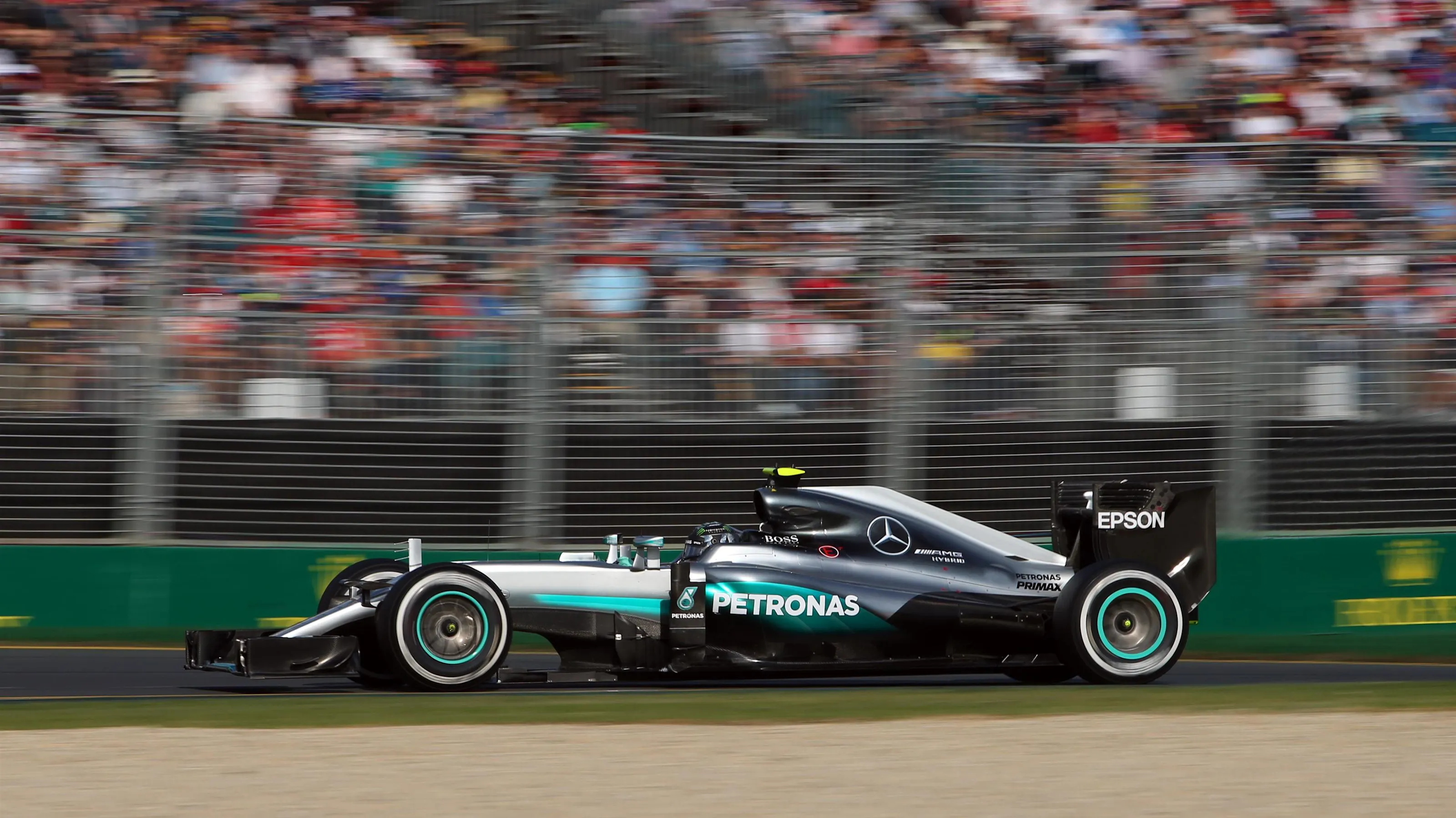 Nico Rosberg (GER) Mercedes-Benz F1 W07 Hybrid at Formula One World Championship, Rd1, Australian