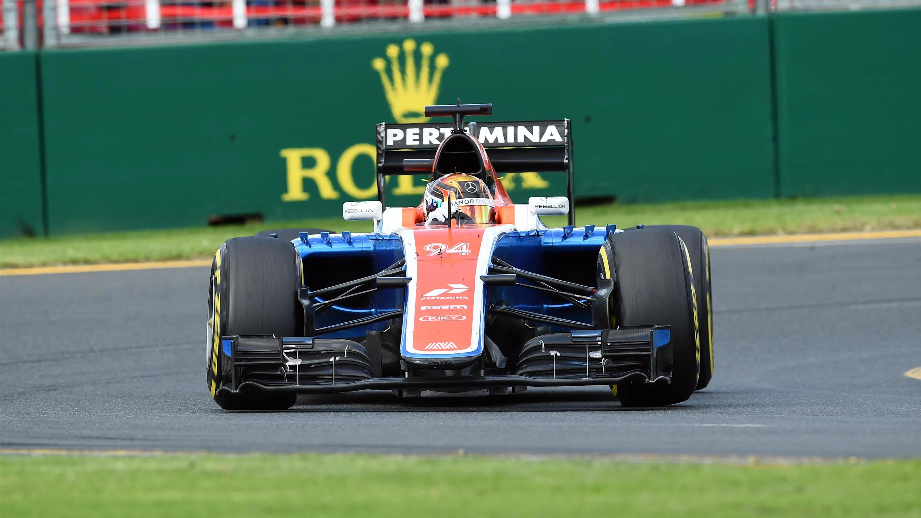 Pascal Wehrlein (GER) Manor Racing MRT05 at Formula One World Championship, Rd1, Australian Grand