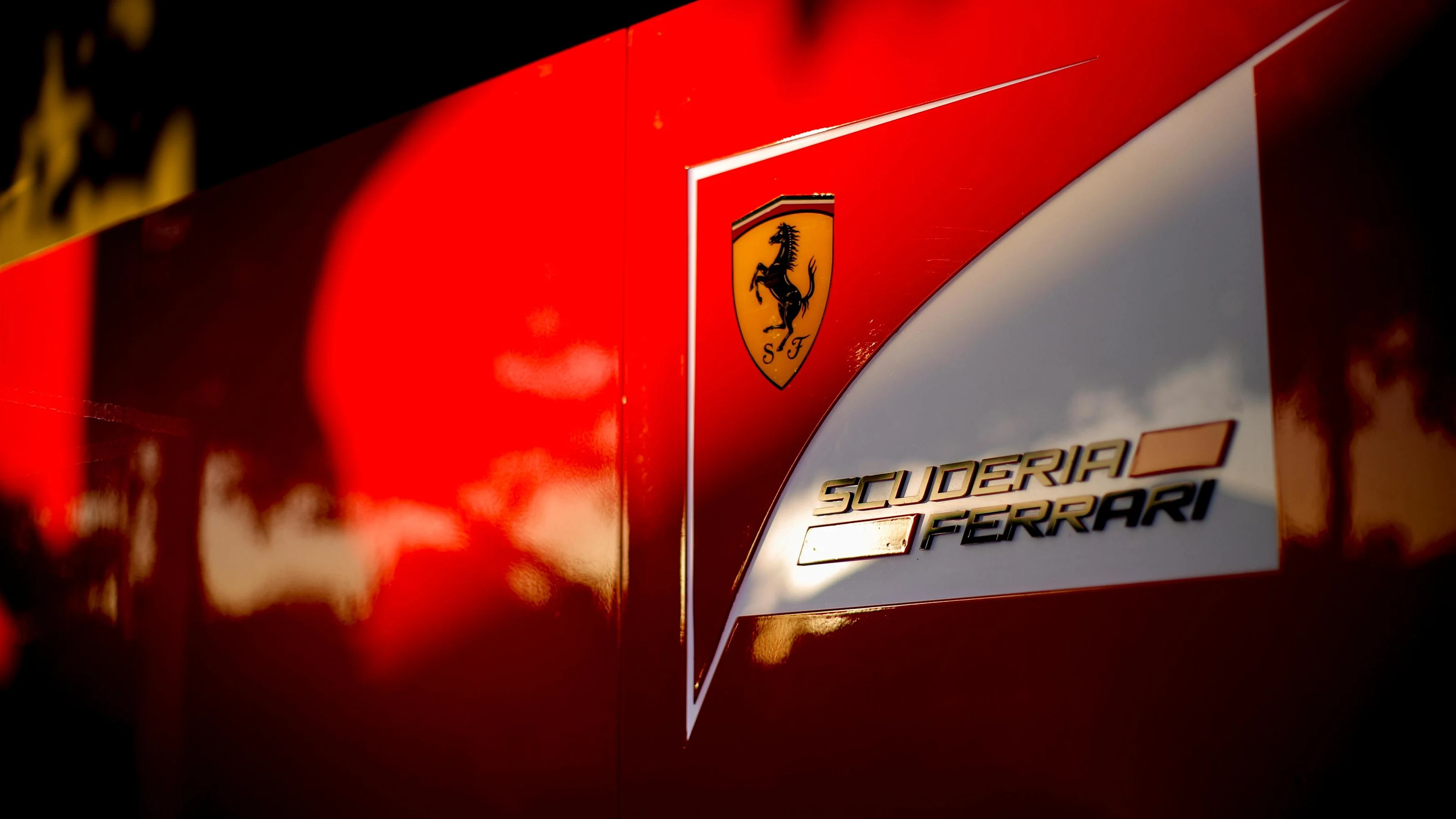 The back of the Ferrari garage at Formula One World Championship, Rd1, Australian Grand Prix, Race,
