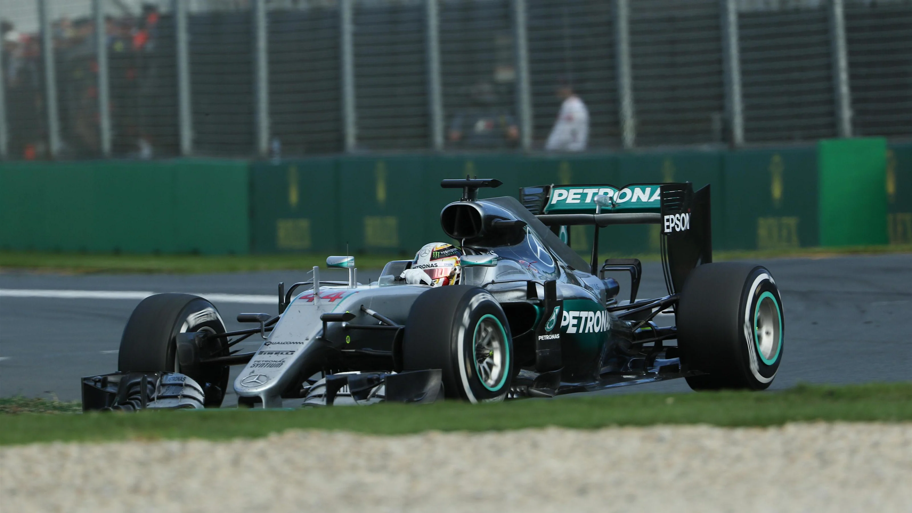 Lewis Hamilton (GBR) Mercedes-Benz F1 W07 Hybrid at Formula One World Championship, Rd1, Australian