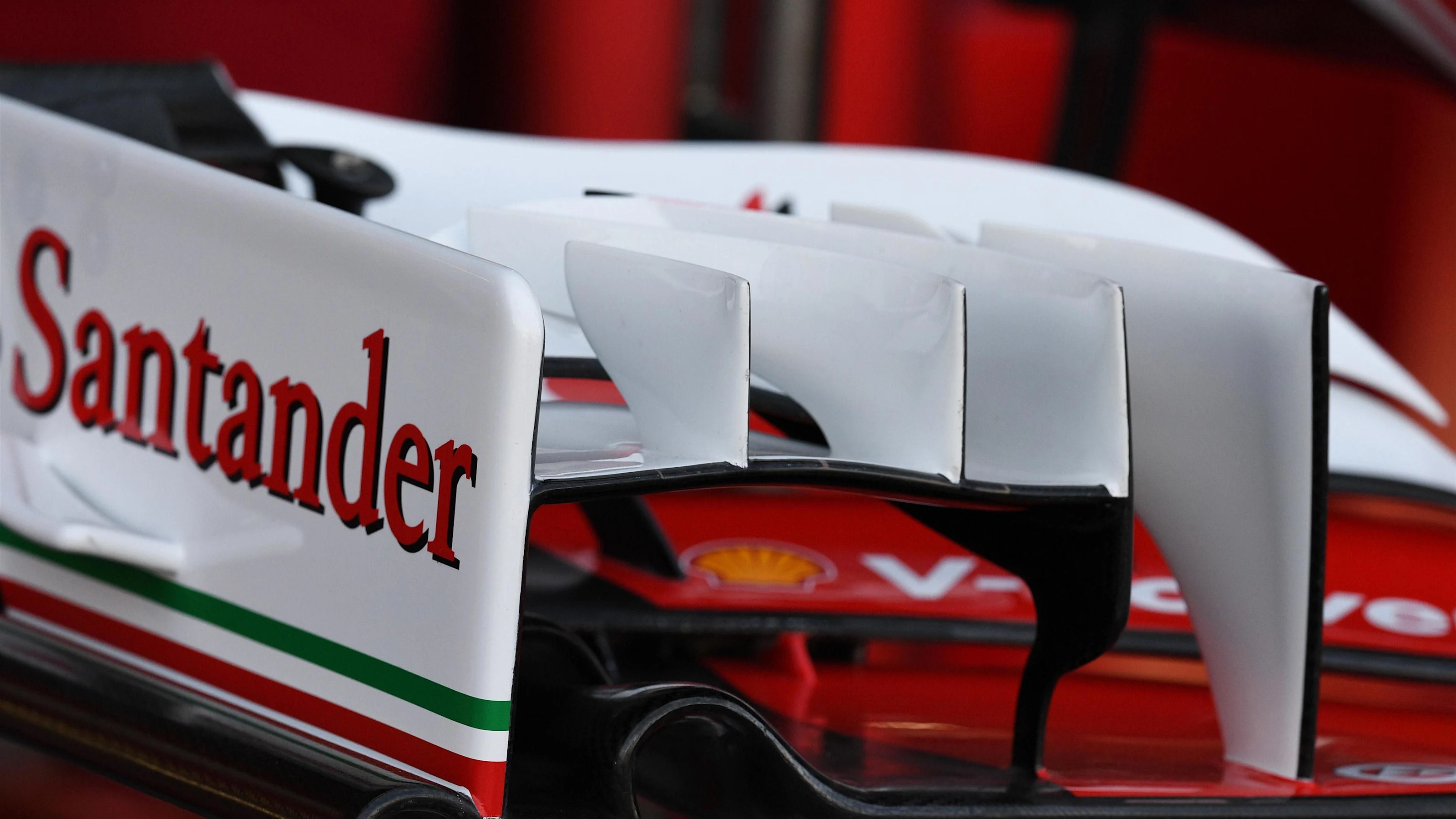 Ferrari SF16-H front wing detail at Formula One World Championship, Rd1, Australian Grand Prix,