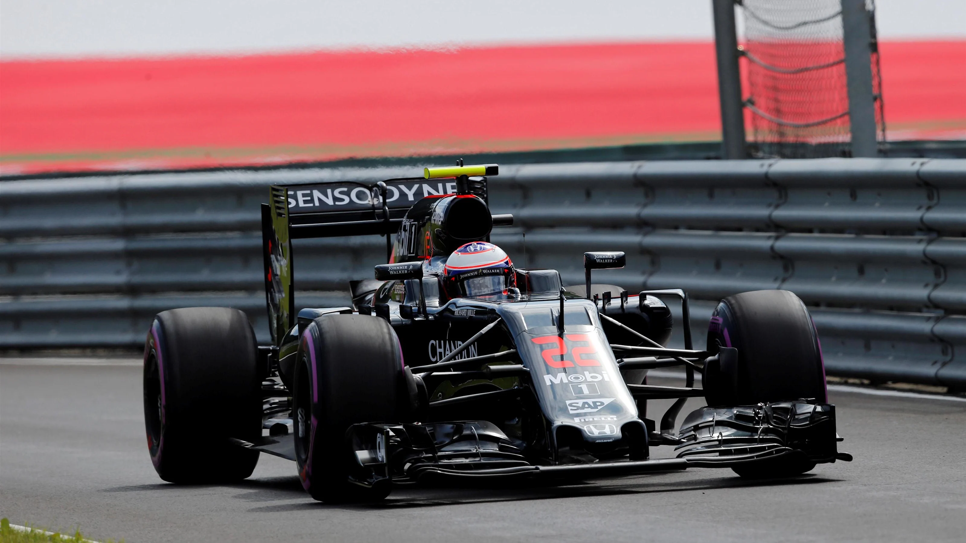 Jenson Button (GBR) McLaren MP4-31 at Formula One World Championship, Rd9, Austrian Grand Prix,