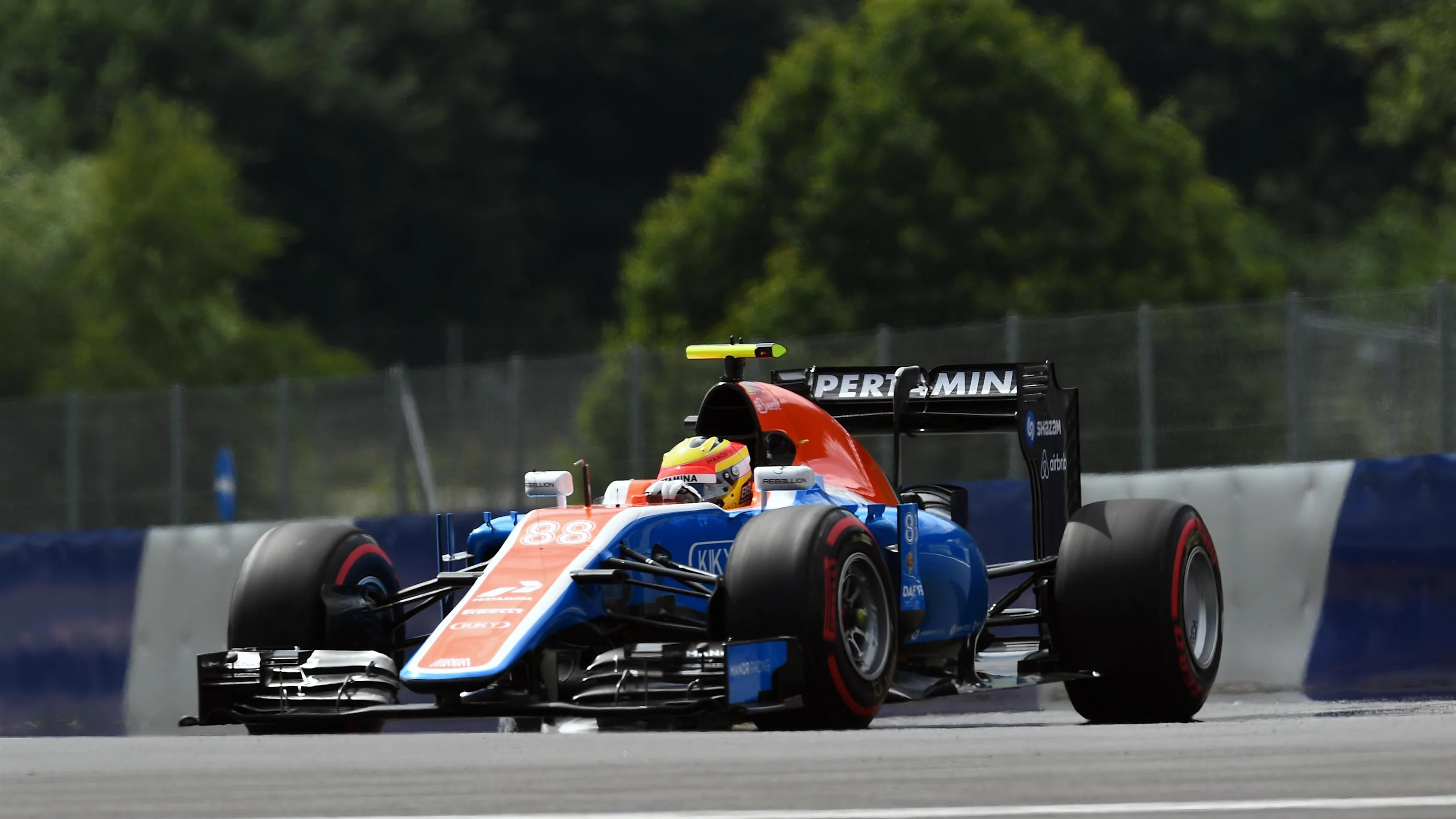 Rio Haryanto (IDN) Manor Racing MRT05 at Formula One World Championship, Rd9, Austrian Grand Prix,