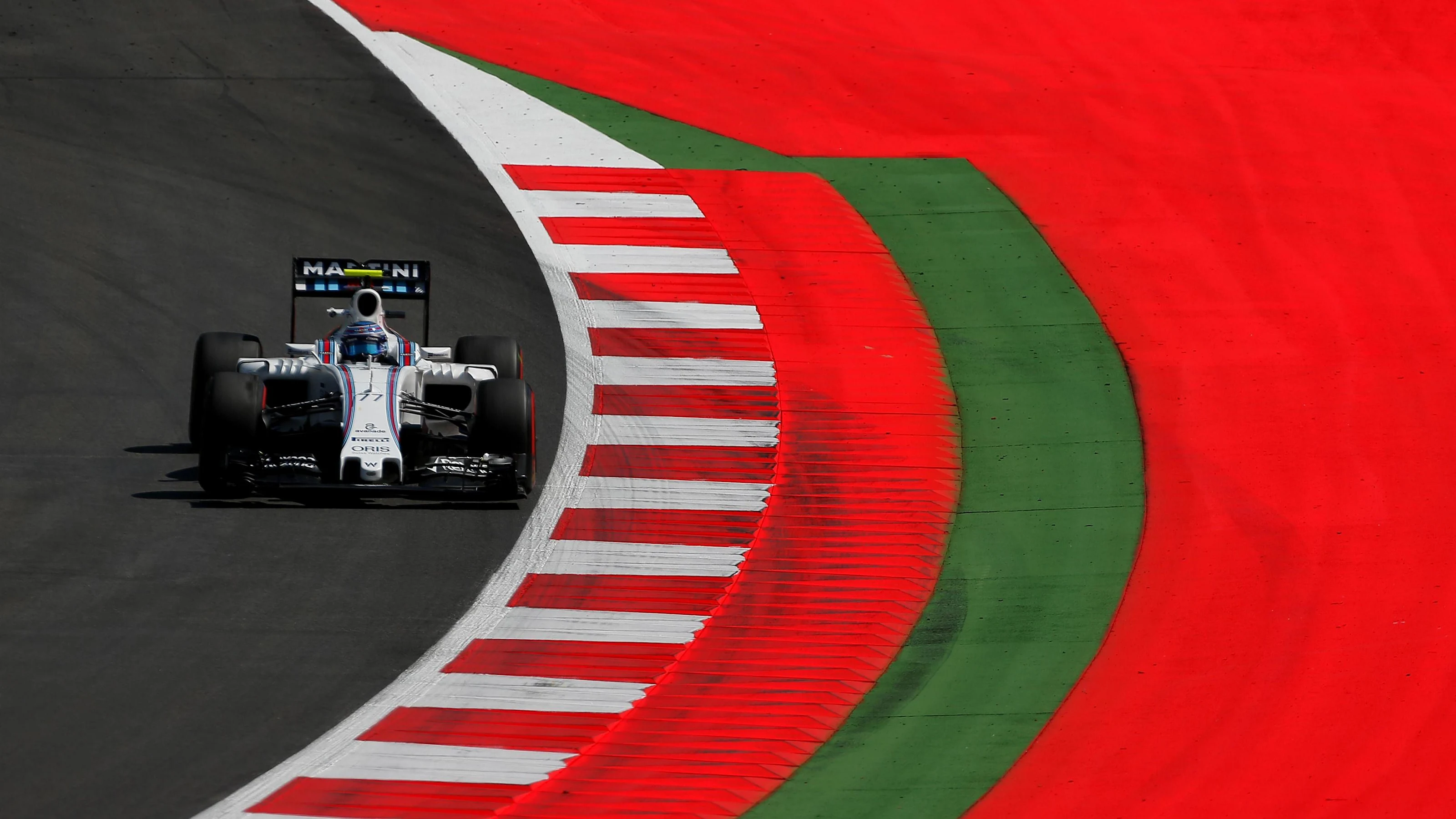Valtteri Bottas (FIN) Williams FW38 at Formula One World Championship, Rd9, Austrian Grand Prix,