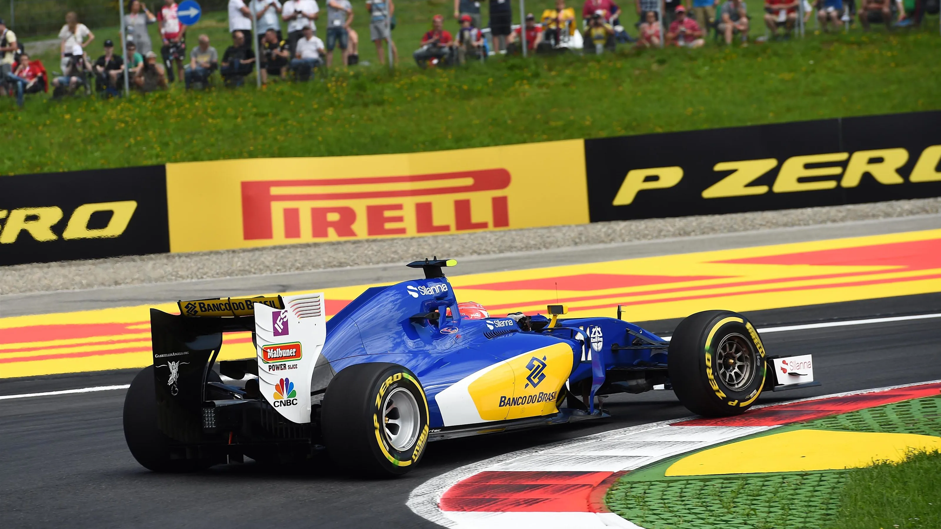 Felipe Nasr (BRA) Sauber C35 at Formula One World Championship, Rd9, Austrian Grand Prix, Practice,